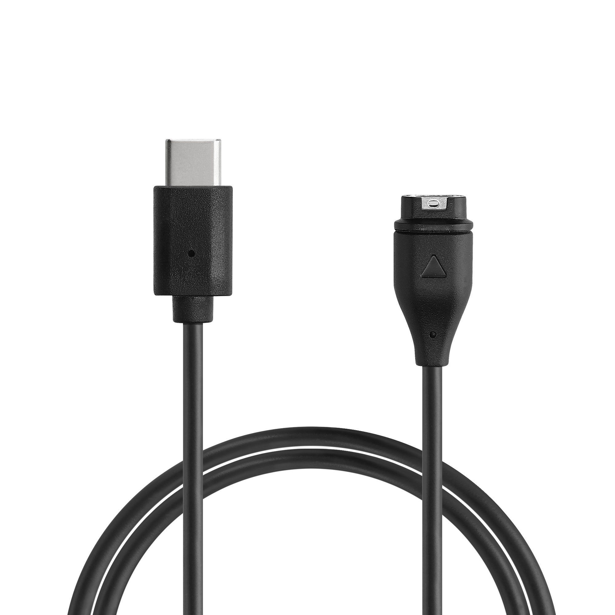 kwmobile Smartwatch USB-C Kabel für Garmin Forerunner 265 / 265S / 965 / Smartphone-Ladegerät (1-tlg., USB-C Ladekabel für Smartwatch Aufladekabel Fitnesstracker Ersatzkabel)