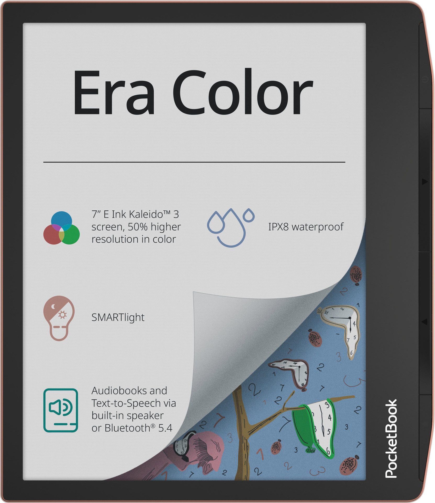 PocketBook PocketBook Era Color Bundle Karl Lagerfeld DACH E-Book (7", 32 GB, WLAN, Wasserfest)