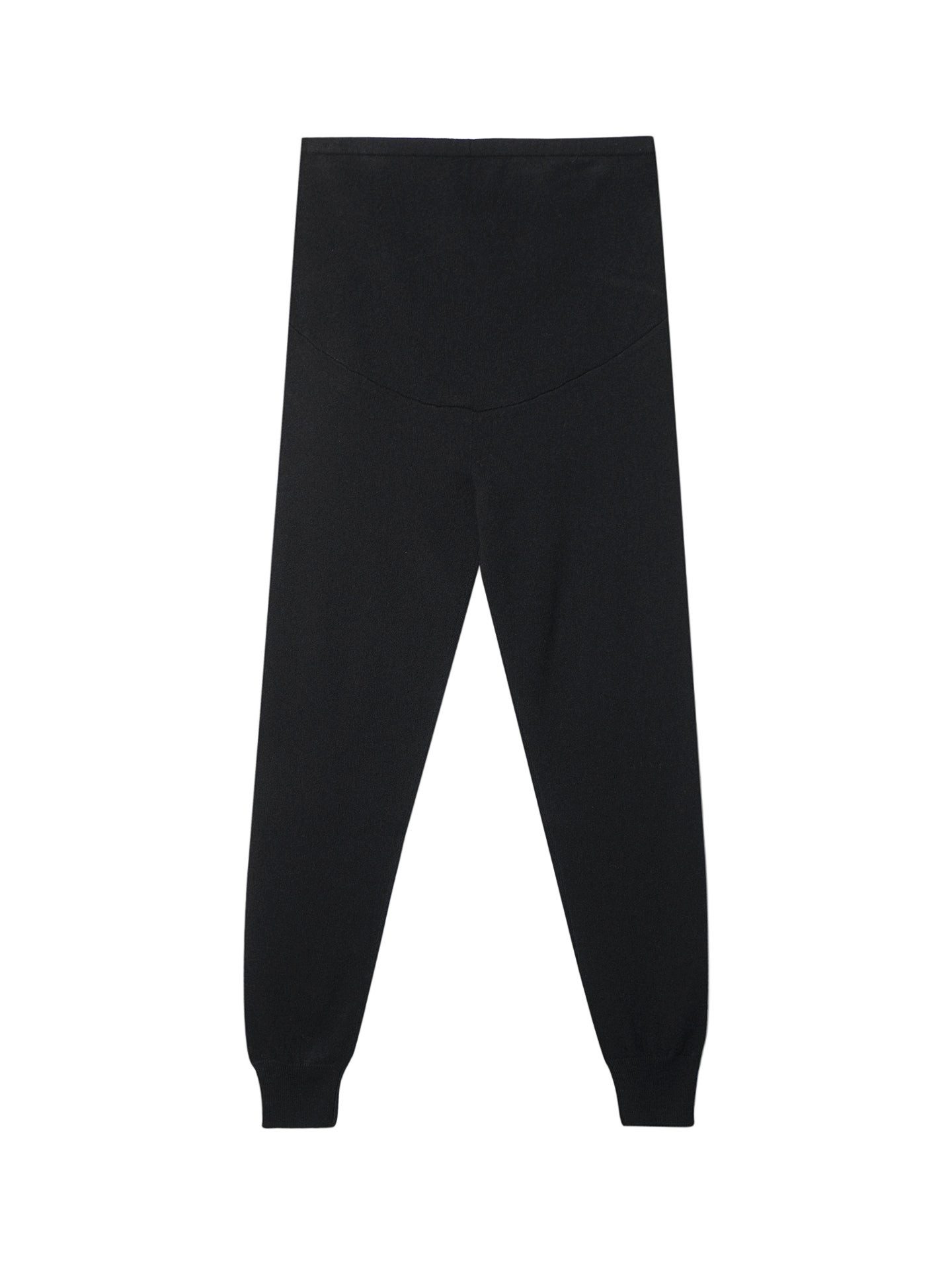 GOBI Cashmere Umstandshose Über dem Bauch Kaschmir-Strickhosen für Schwangere