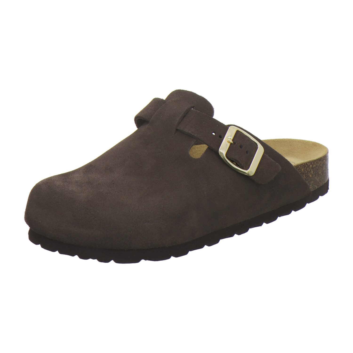 AFS-Schuhe 290076 Clogs Pantolette für Damen aus Leder mit Fußbett, Haussch günstig online kaufen