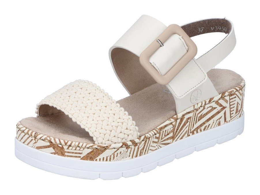 Design sommerlichen Keilsandalette Rieker im