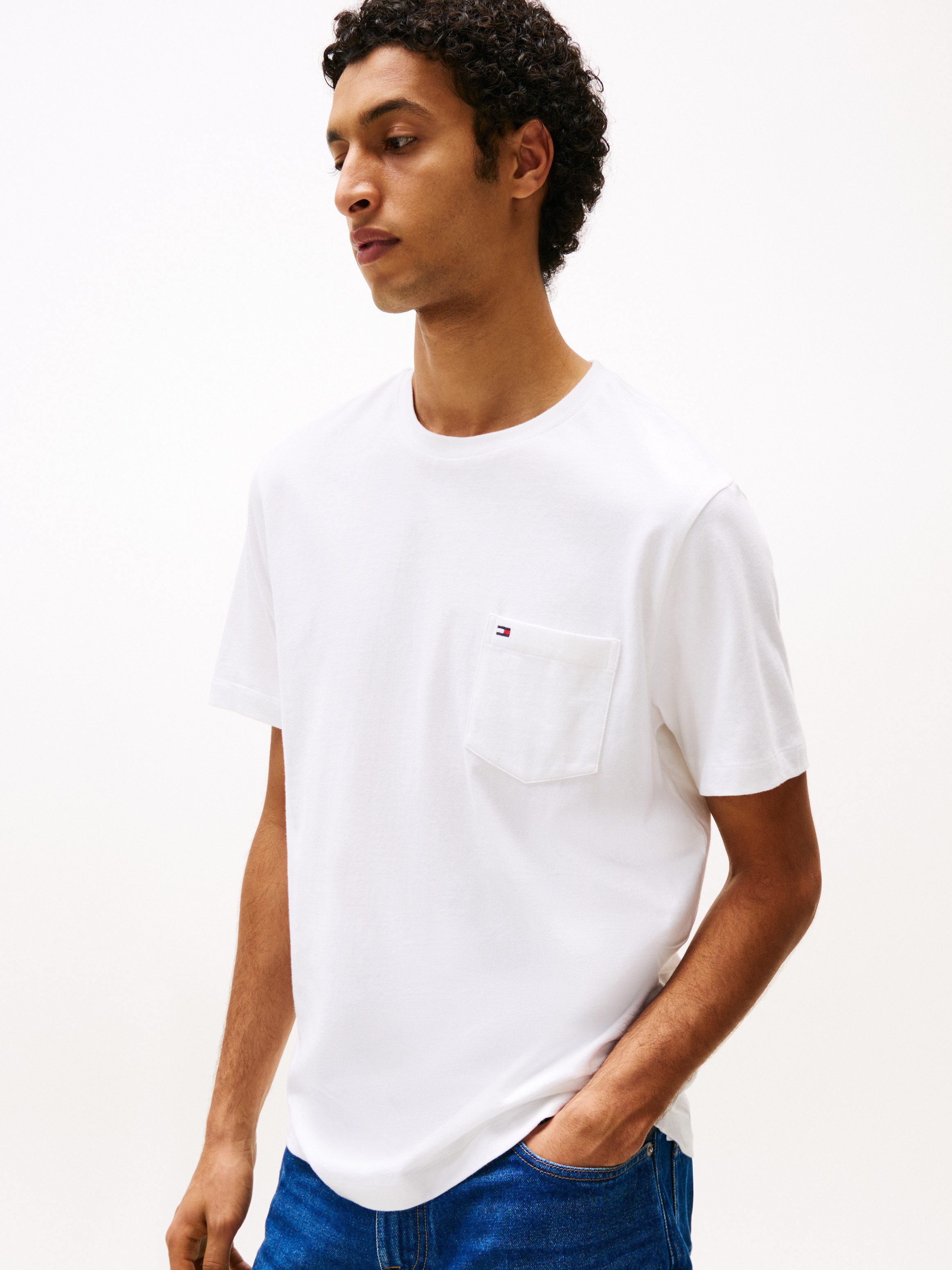 Tommy Hilfiger T-Shirt ESSENTIAL SOLID POCKET TEE