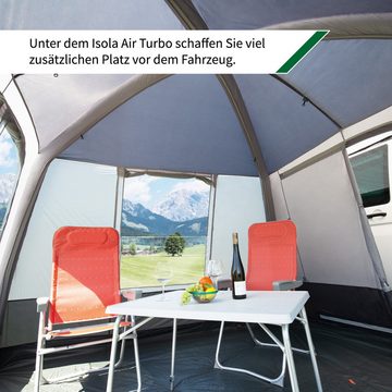 dwt aufblasbares Zelt Buszelt Isola Air Turbo, 300 x 300 cm (Einkammer-Air In-Luftsystem), (1 tlg)