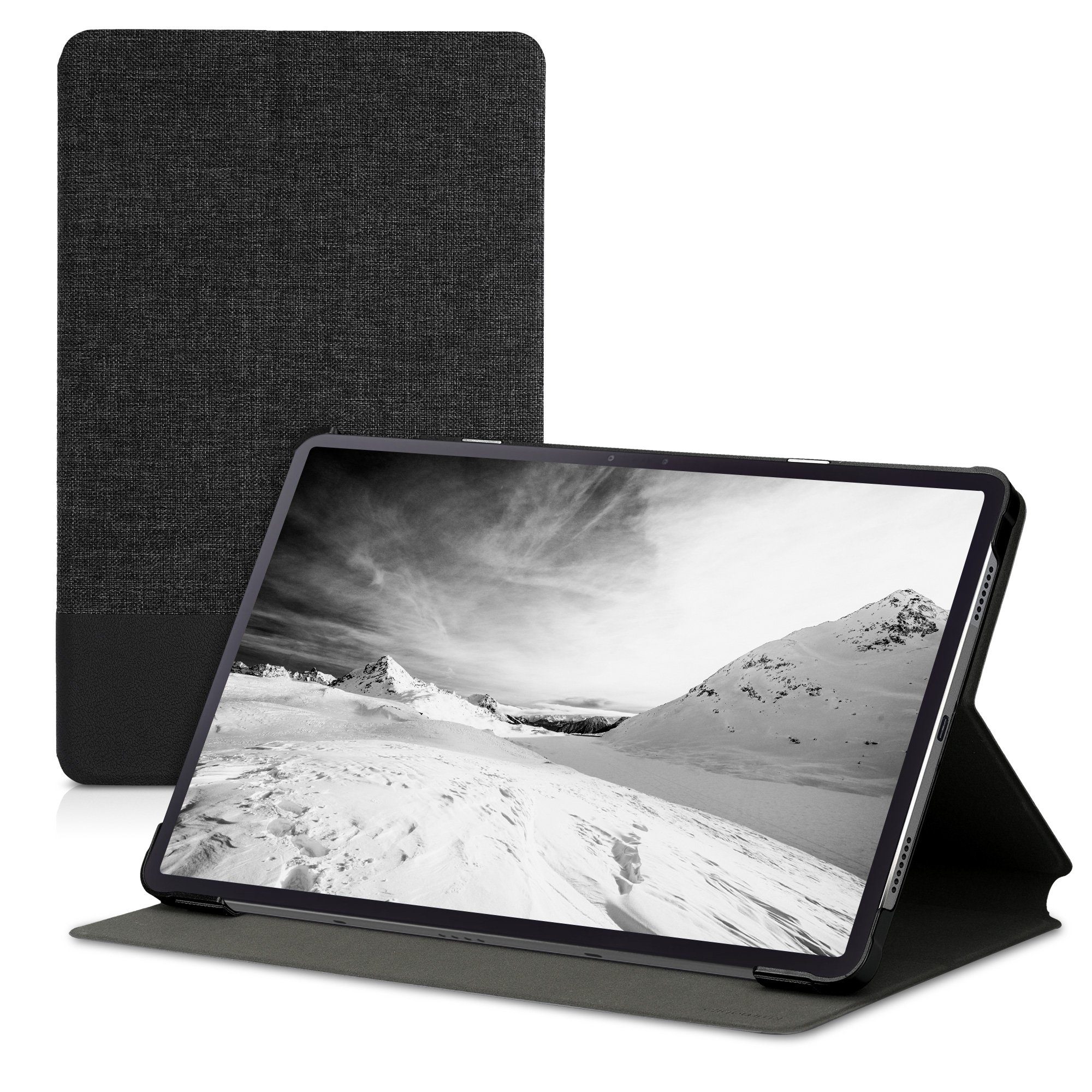 kwmobile Tablet-Hülle Hülle für Lenovo Tab P11, Slim Tablet Cover Case  Schutzhülle mit Ständer