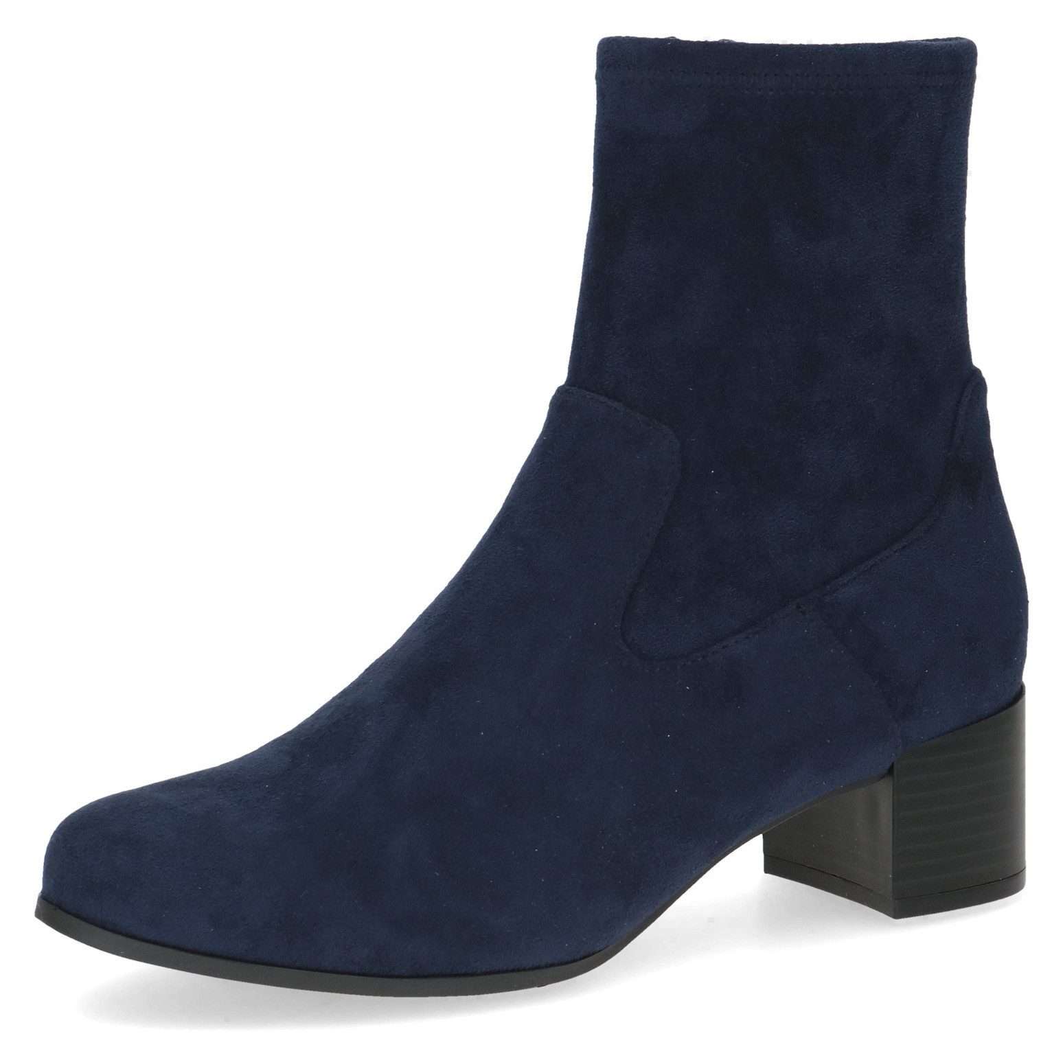 Caprice Stiefelette, Blockabsatz, Businessschuh mit praktischem Innenreißverschluss