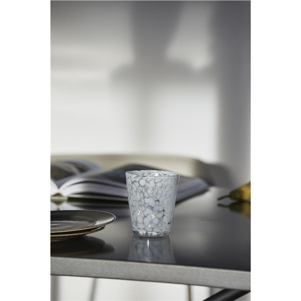 Glas TEPIN NORDAL Trinkglas weiß