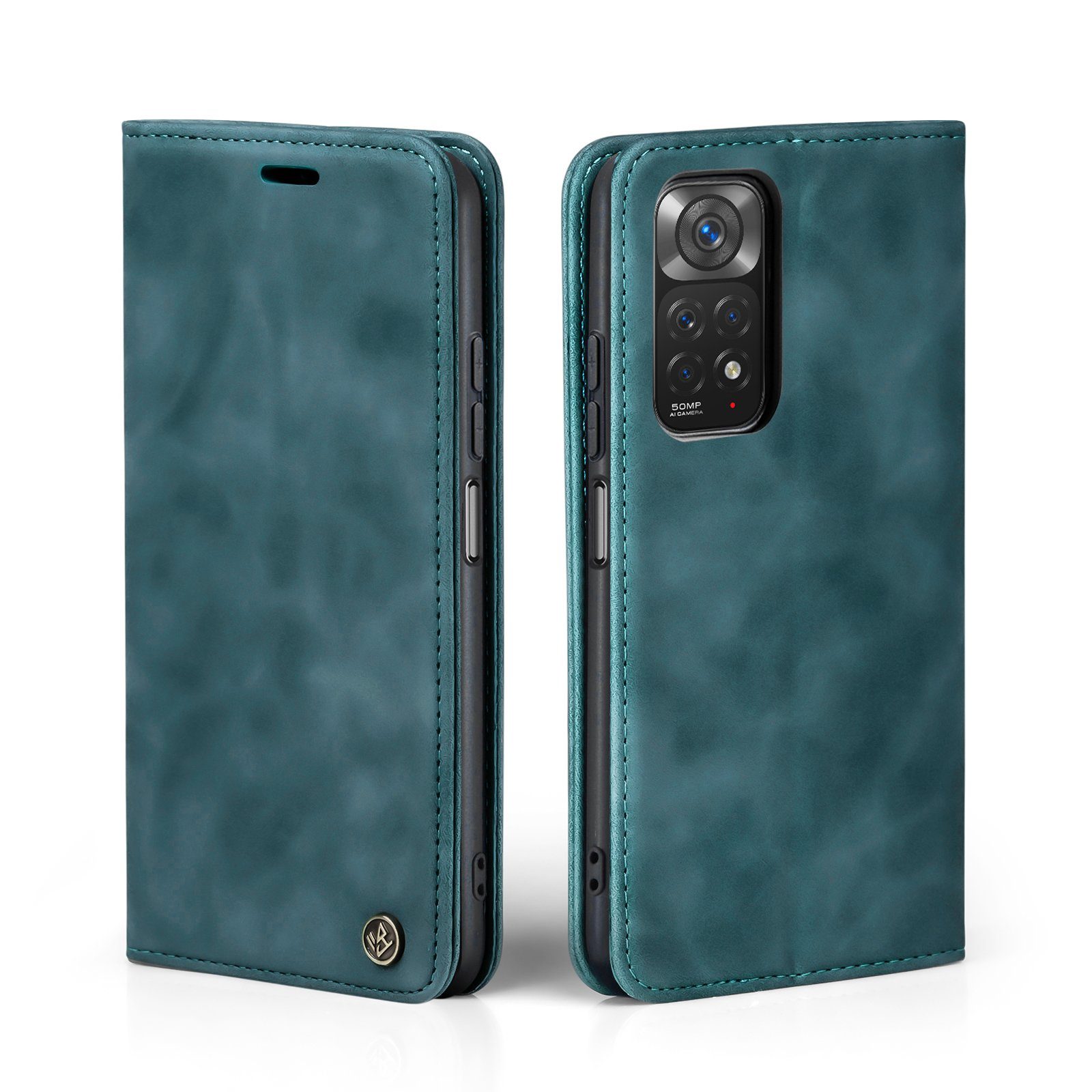 Tec-Expert Handyhülle Tasche Hülle für Xiaomi Redmi Note 11 Pro 6.67 Zoll, 6.67, Cover Klapphülle Case mit Kartenfach Fliphülle aufstellbar
