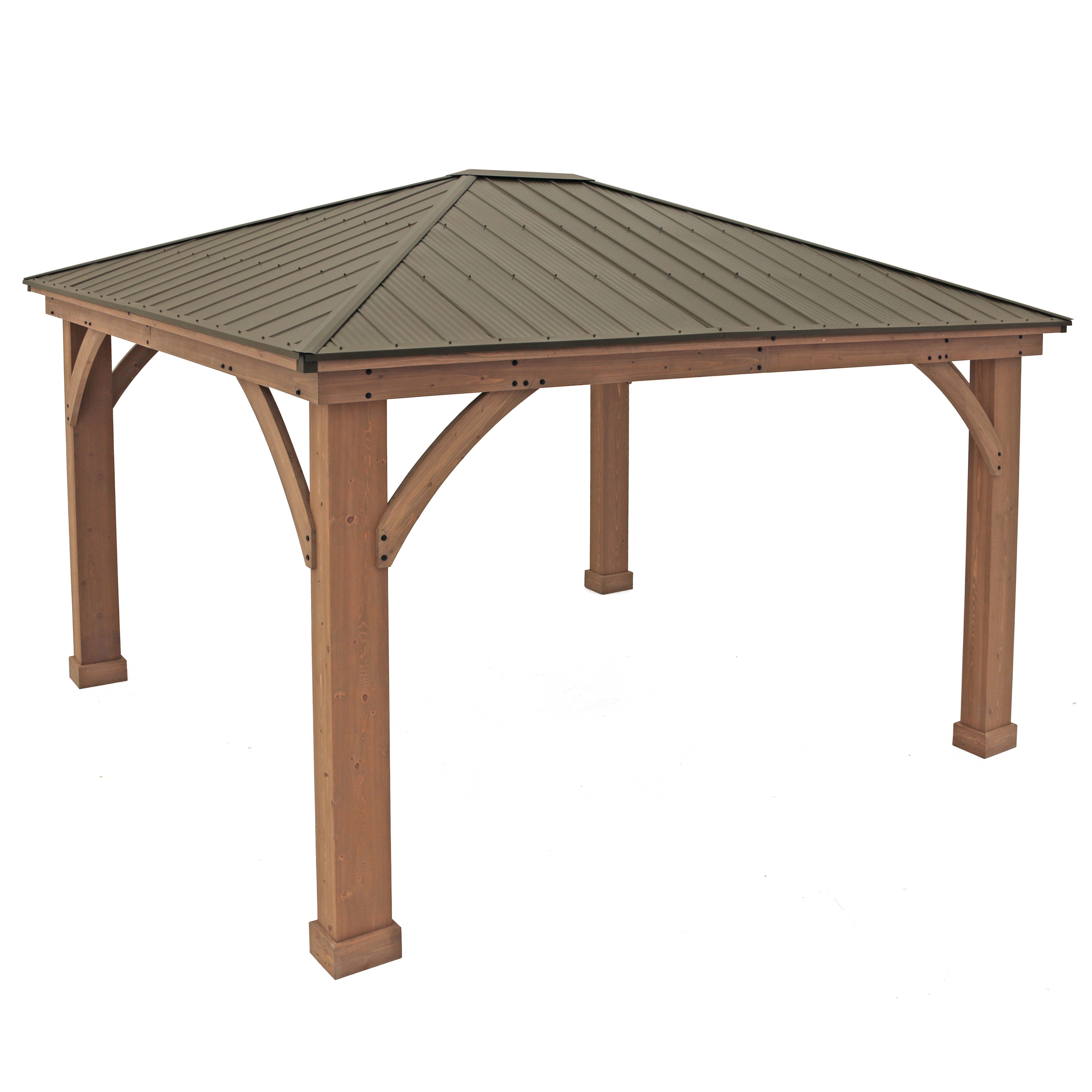 WESTMANN Holzpavillon Devon 12x14, BxT: 366x427 cm