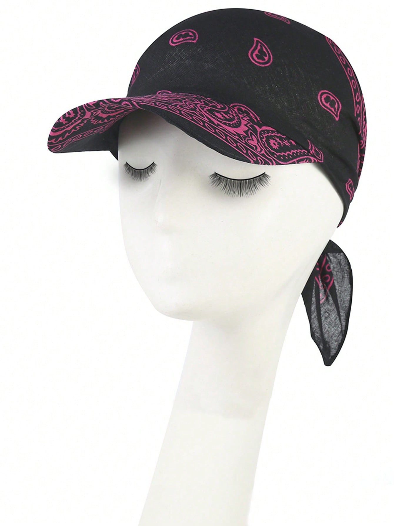 Coonoor Baseball Cap Bandana Cap mit Schleifenbindung Damen,leicht und weich