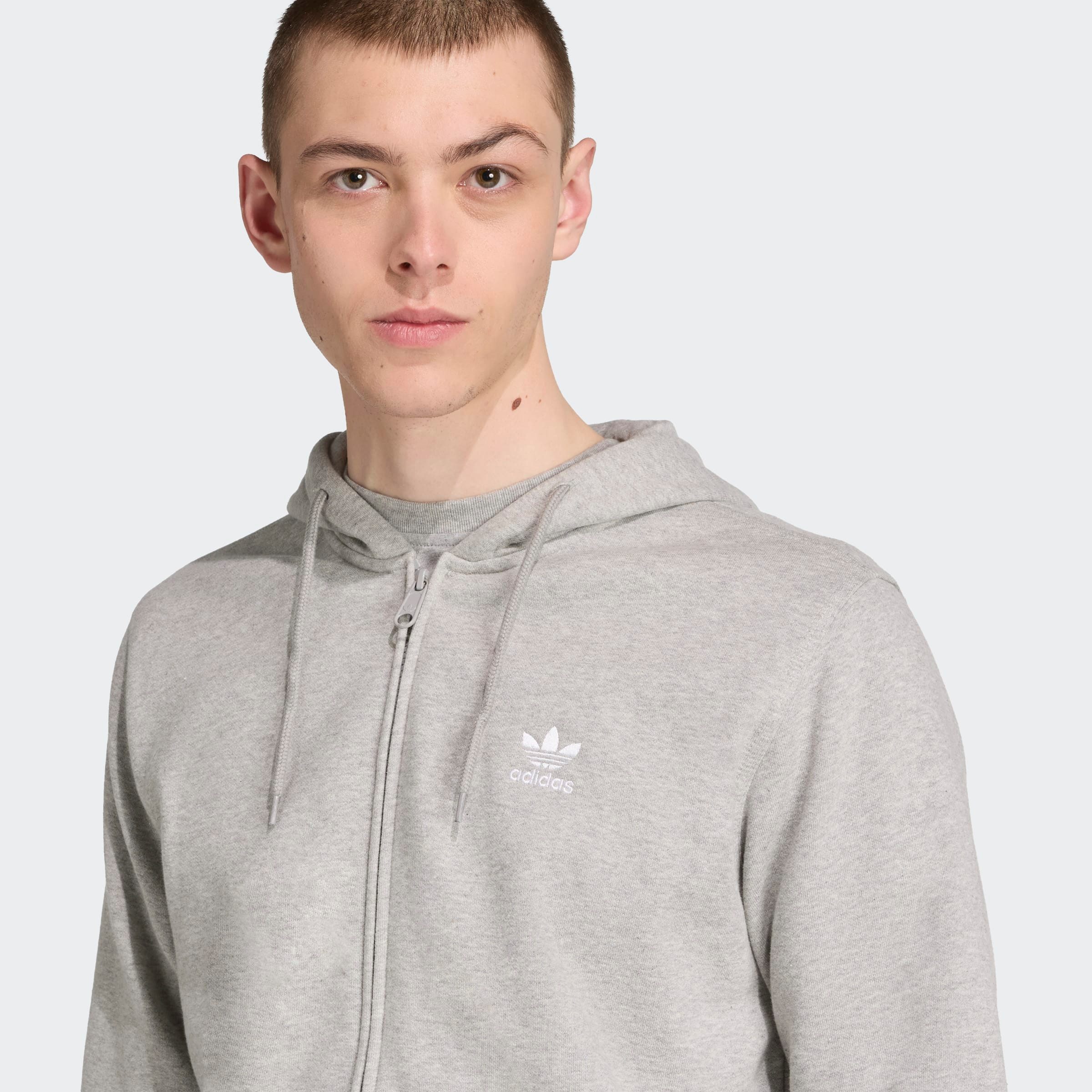 adidas Originals Kapuzensweatshirt TREFOIL ESSENTIALS Full Zip Hoddie, Kapuzenpullover, Kapuzenjacke mit Reißverschluss