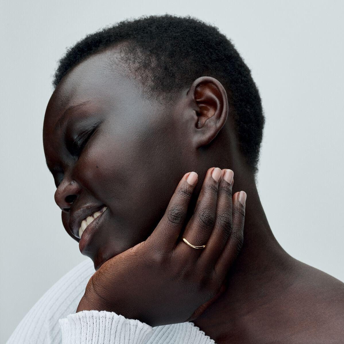 Pandora Fingerring Pandora Organisch Geformter Bandring 163314C00 Damenring günstig online kaufen