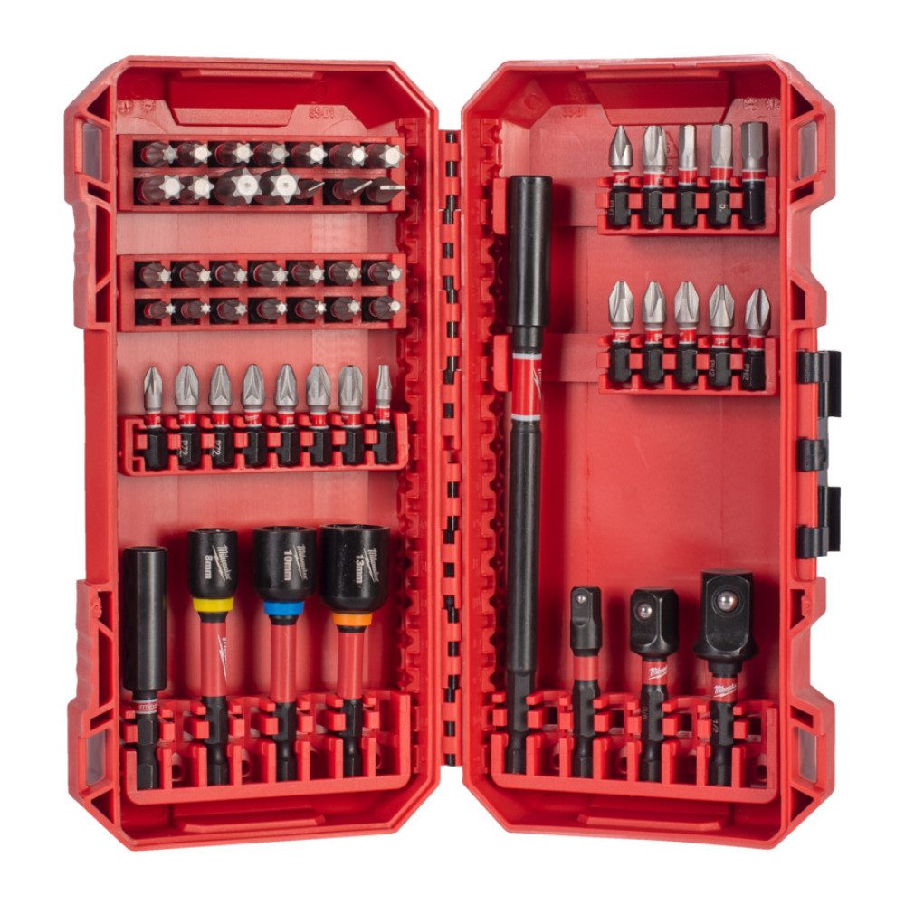 Milwaukee Bit-Set Milwaukee Bit-Set 51-teilig Shockwave Impact Duty mit magnetischem