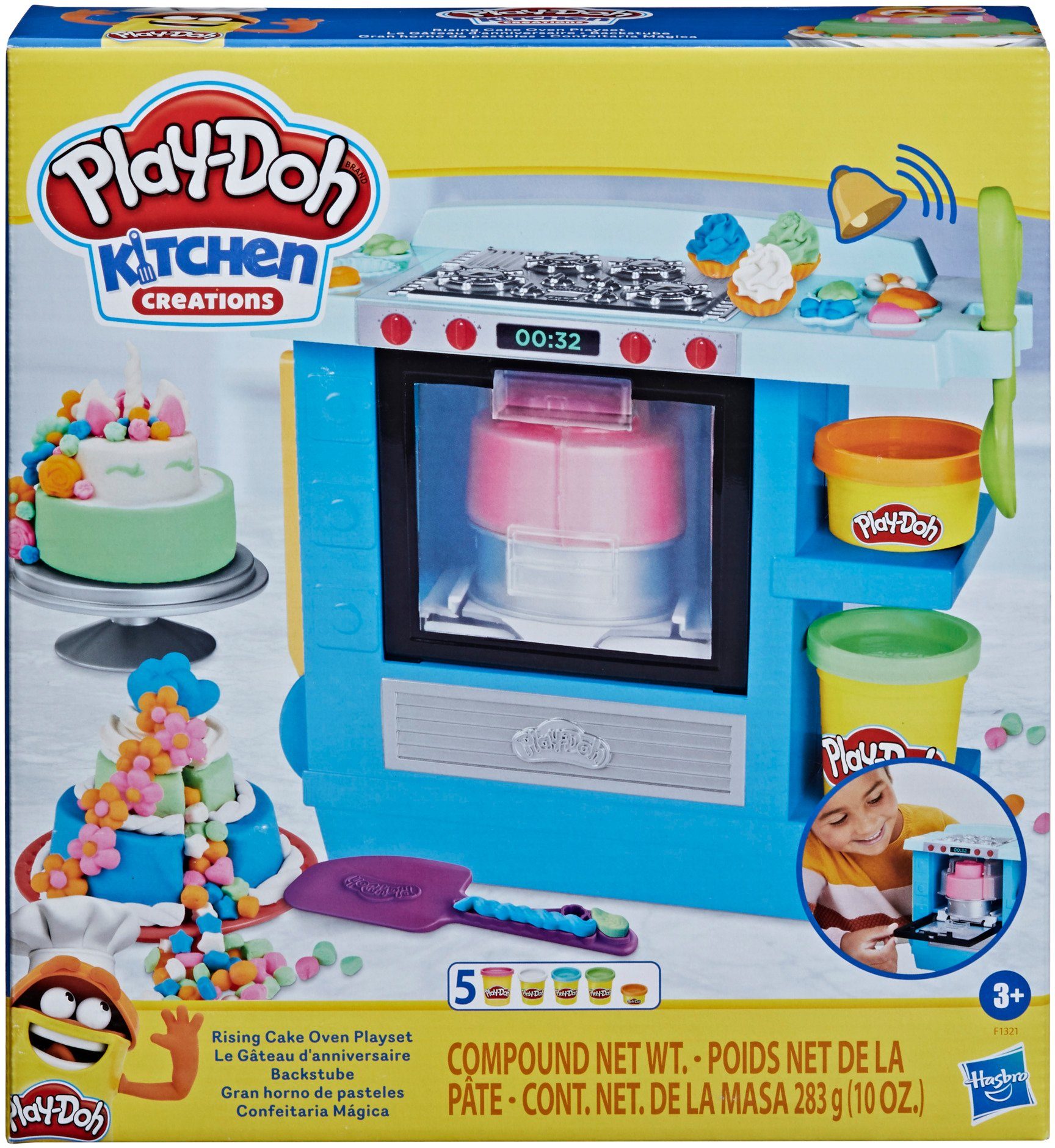 Knete Play Doh Die Eiskönigin Schlittenfahrt 5 Play-Doh Farben Spielset  B-WARE 