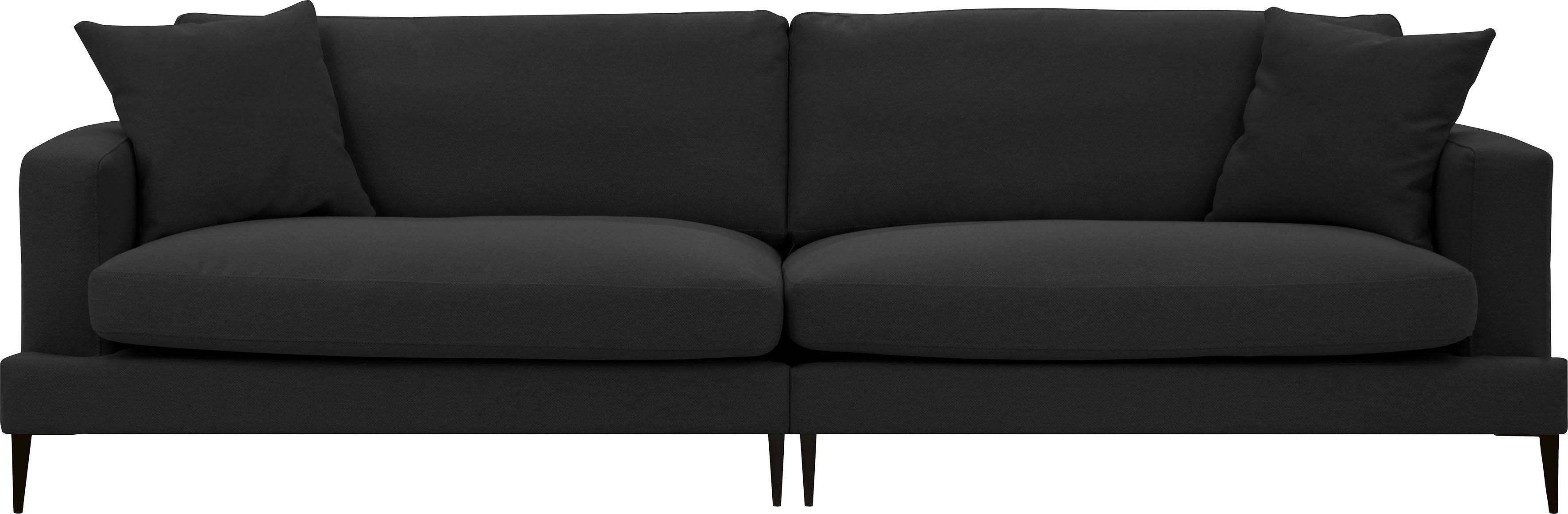 Leonique Big-Sofa "Cozy elegantes Designsofa, Maße B/T/H: 252/97/80 cm", mi günstig online kaufen