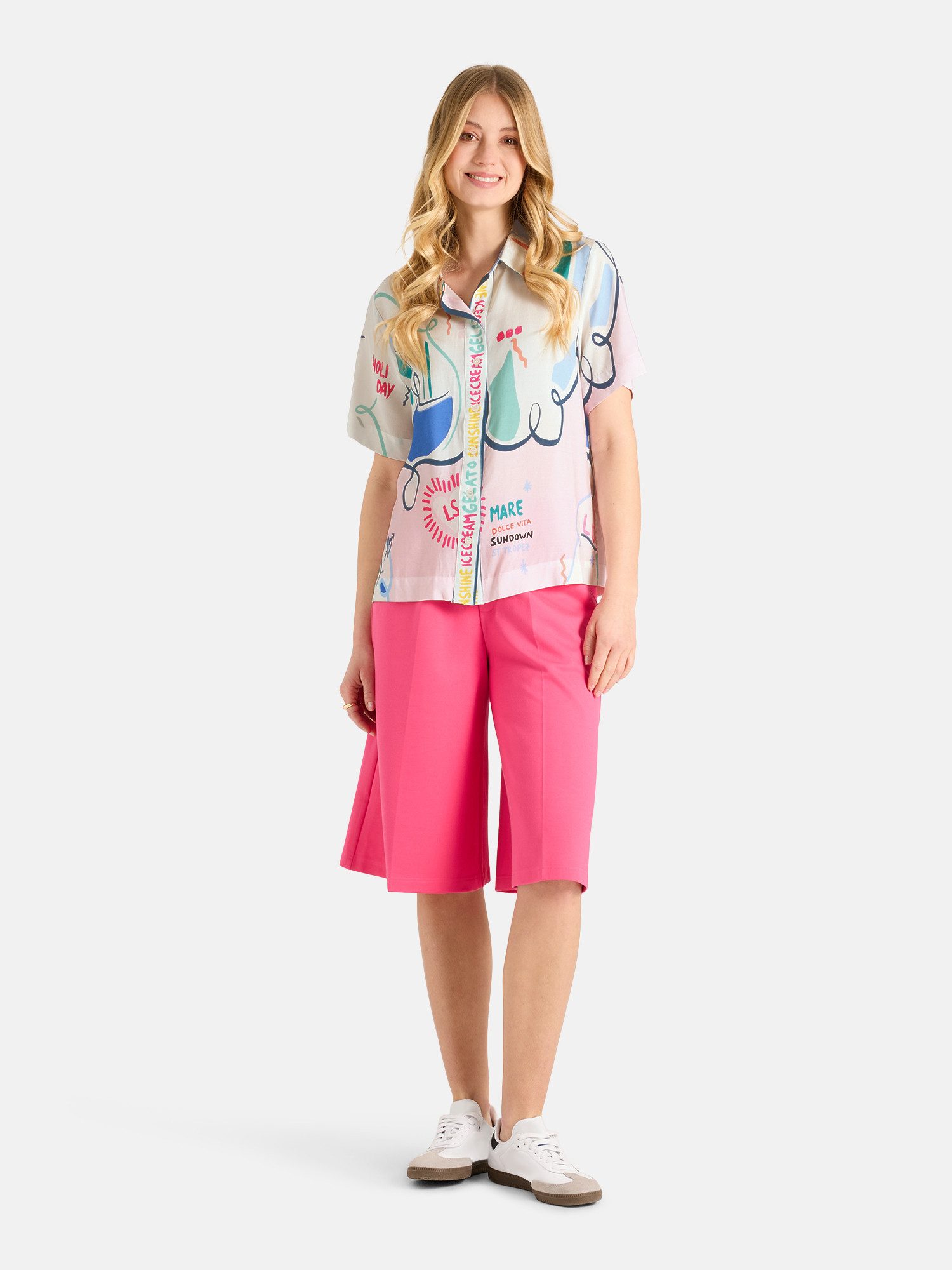 Lieblingsstück Klassische Bluse FlorenceL aus 100% Viskose