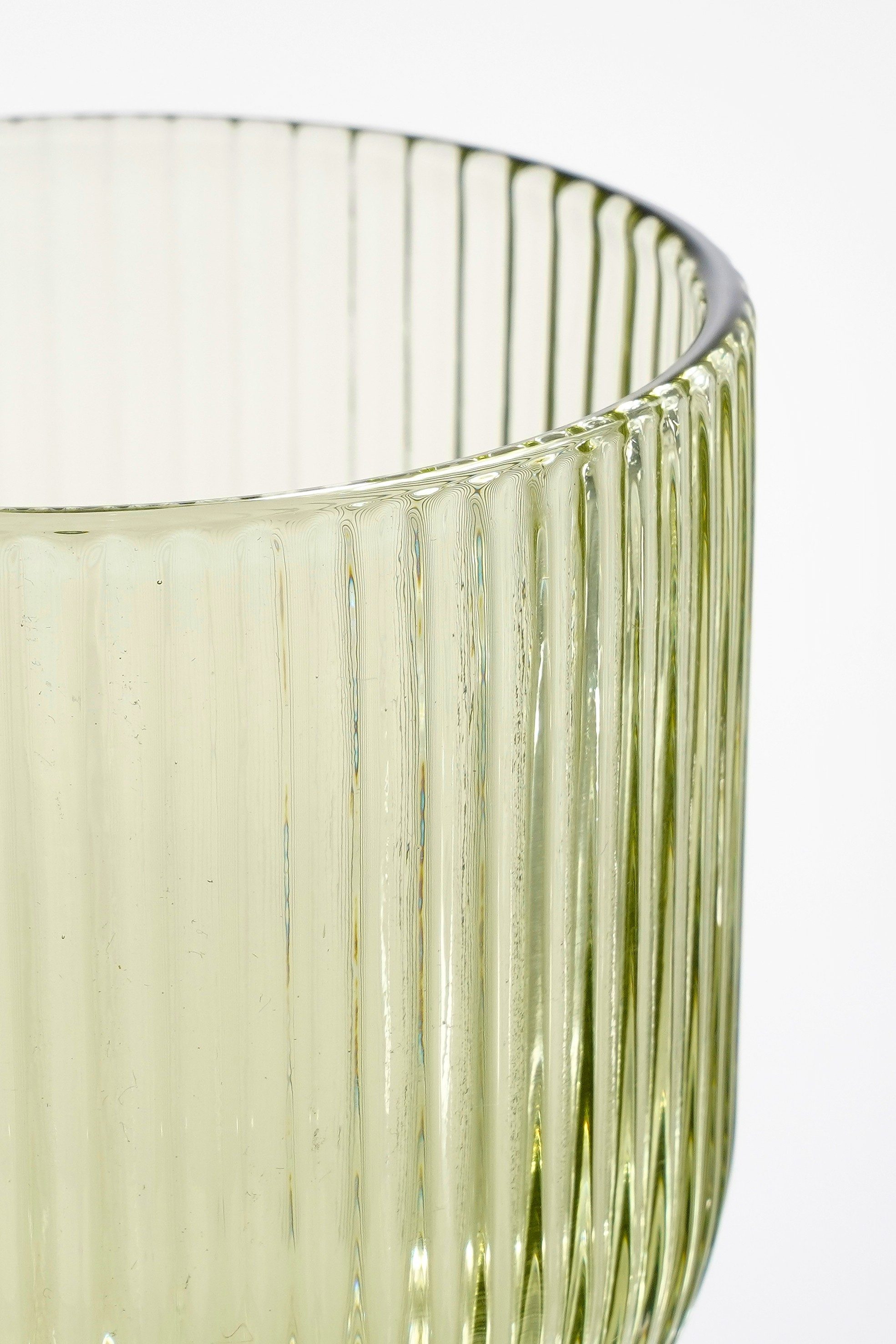 Mica Decorations Weinglas Merlot Wine Glass - Set of 6 - 250 ml - Glass - Light Green, Glas