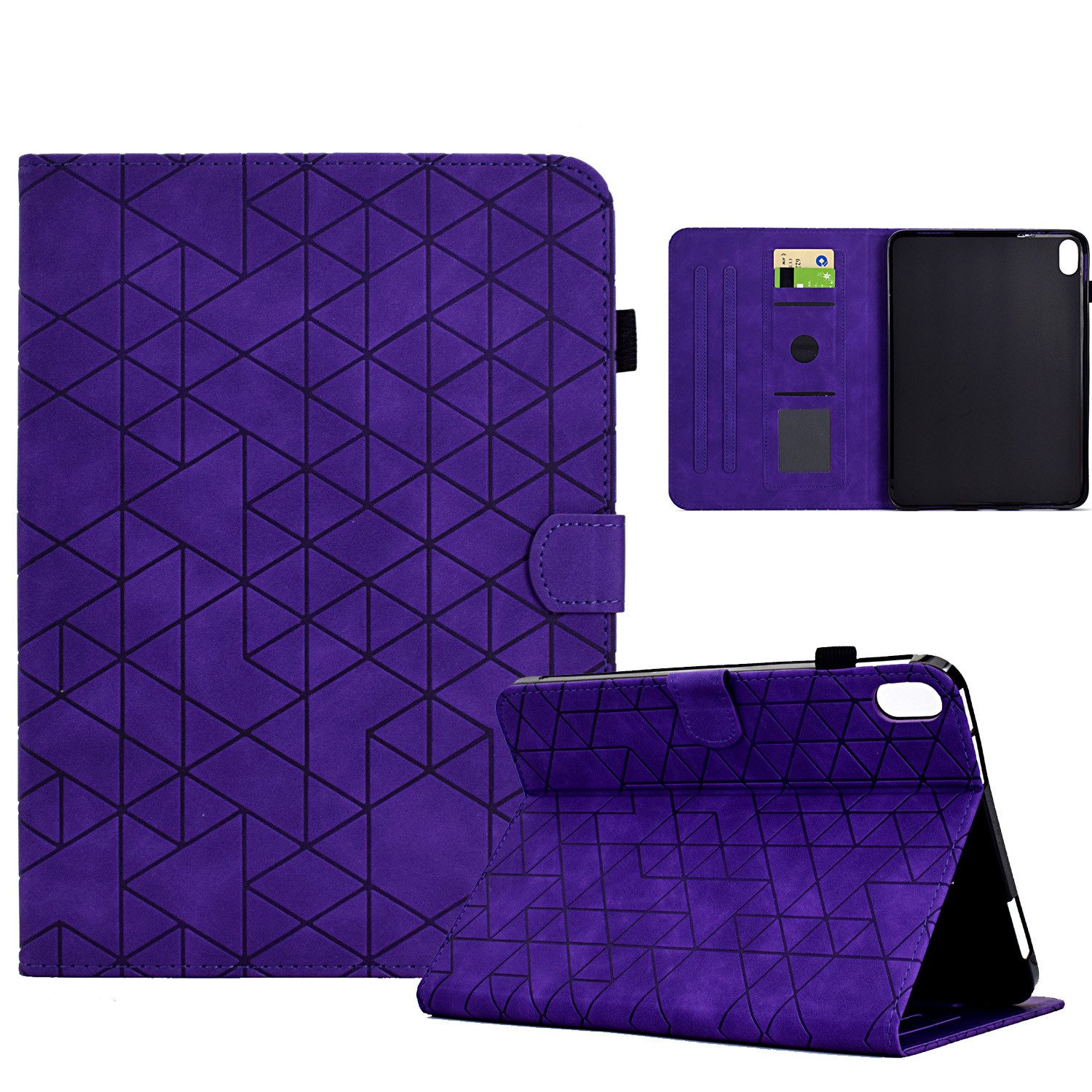 trends for living Tablet-Hülle Leder Smart Cover Für Apple iPad Etui Hülle Book Case Tasche