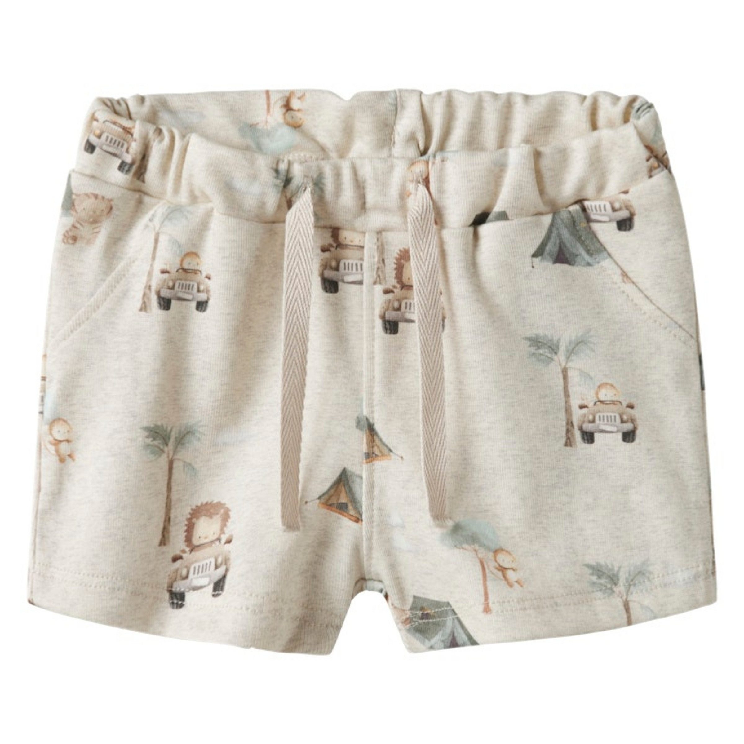 Shorts Name It Baby Shorts Peyote Melange Beige 68