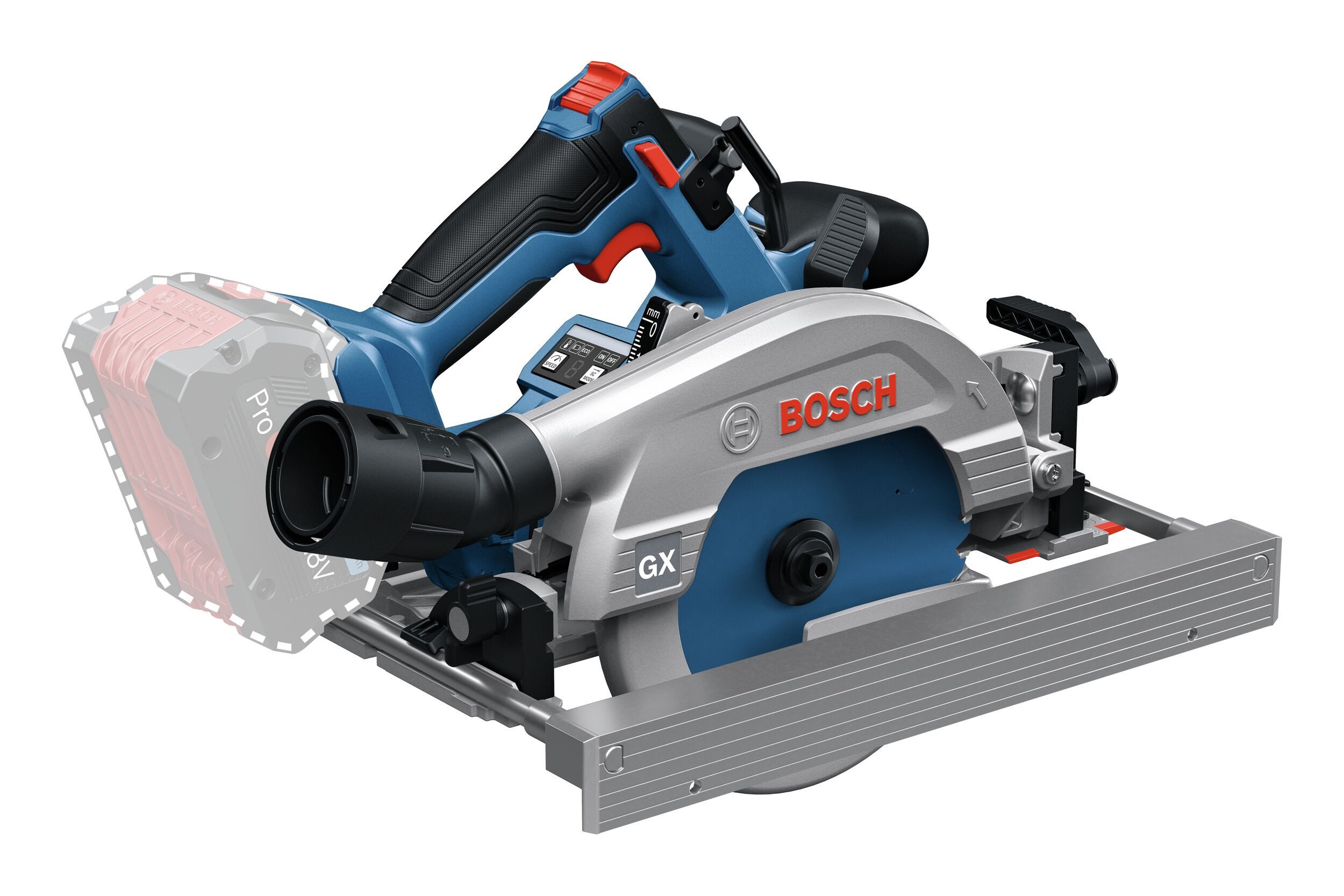 BOSCH Akku-Handkreissäge GKS 18V-57-2 GX, Kreissäge Ohne Akku - im Karton