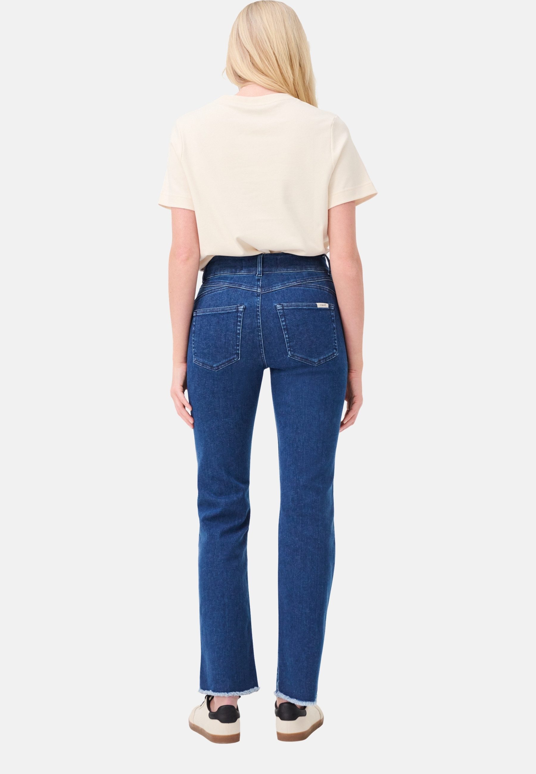 ITEM m6 Straight-Jeans Straight High Rise Denim