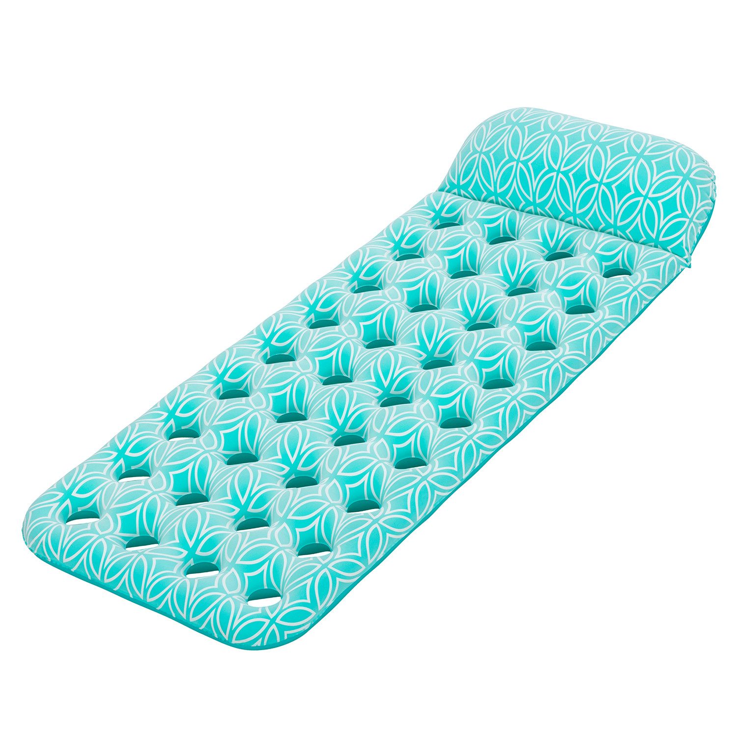 Bestway Badeinsel Comfort Plush™, (Packung, 1-St., 171 x 65 x 25,5 cm), Hochwertige, wasserfeste Comfort Plush™ Samtoberfläche