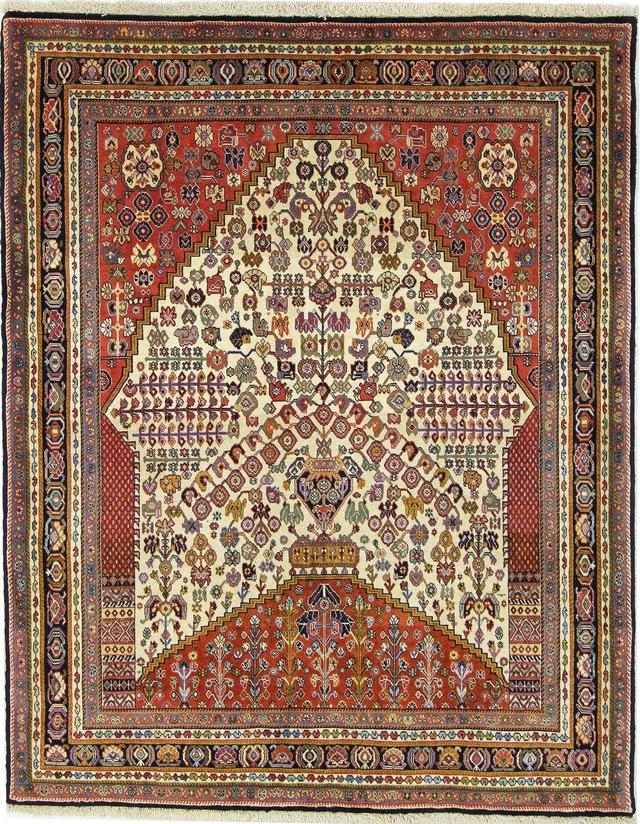 Orientteppich Ghashghai Sherkat 144x179 Handgeknüpfter Orientteppich, Nain Trading, rechteckig, Höhe: 12 mm | Kurzflor-Teppiche