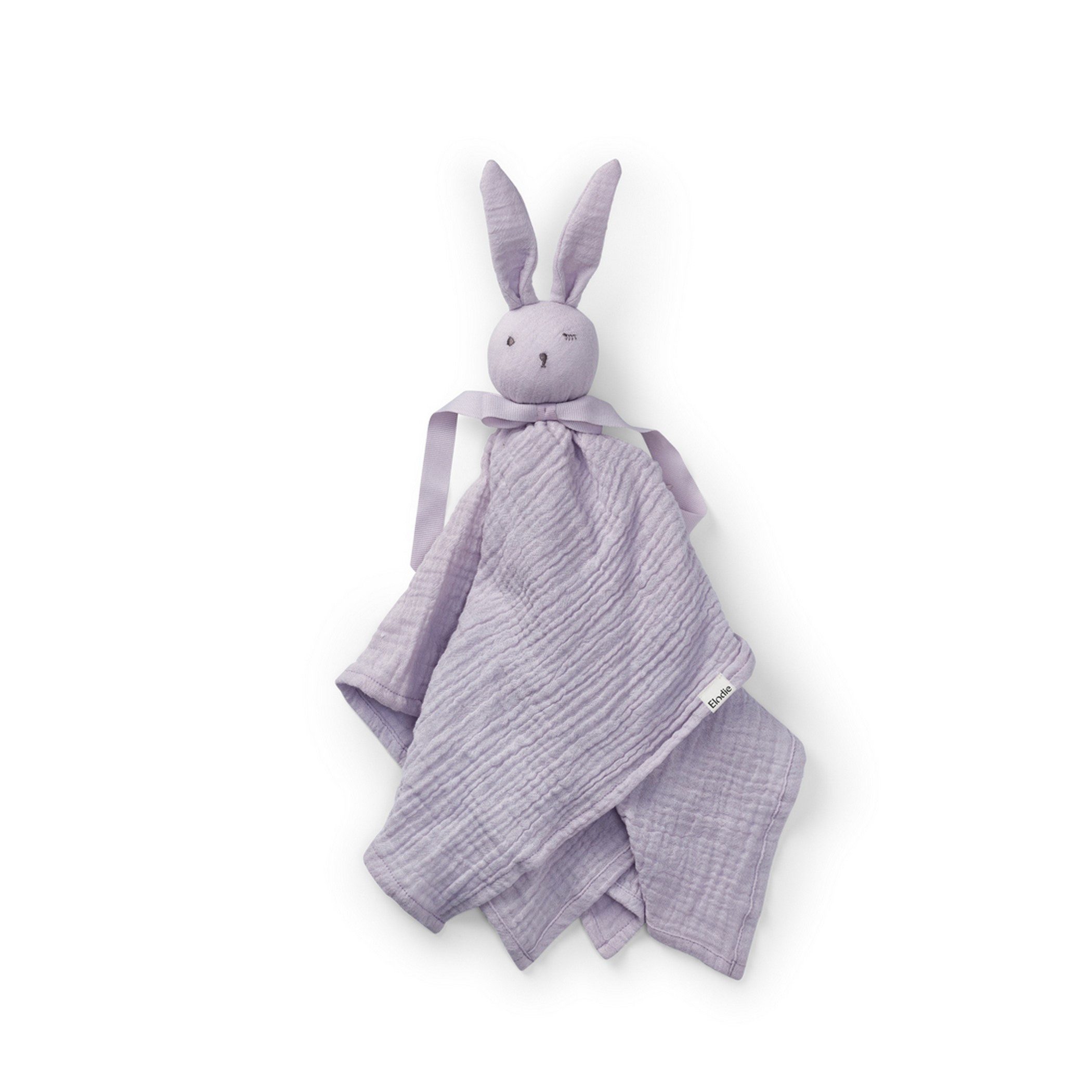 Elodie Schmusetuch Schmusetuch Schnuffeltuch Blinkie - Lola, Lavender Love 46cm lang, (1-tlg., Perfekt für zuhause und unterwegs), Mit niedlichem Hasenköpfchen