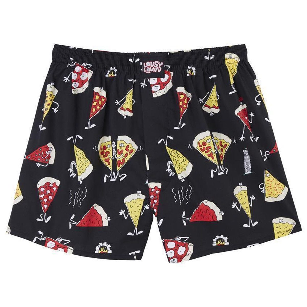 Lousy Livin Boxershorts Lousy Livin Boxershorts "Pizza" Black XS (Boxershor günstig online kaufen