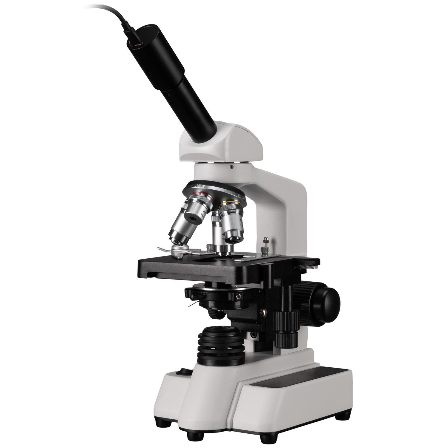 BRESSER BRESSER Erudit DLX 40-1000x Mikroskop mit MikrOkular LF Full HD Mikro… Auf- und Durchlichtmikroskop