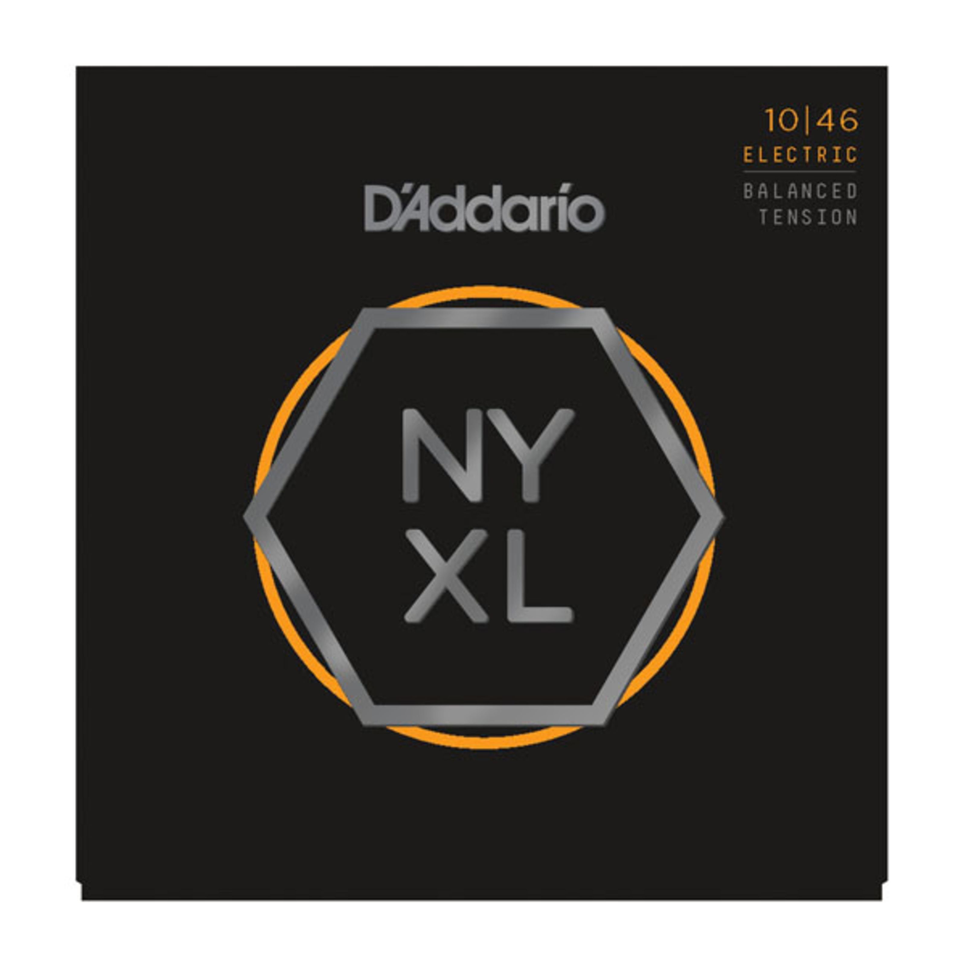 Daddario Saiten, (NYXL 10-46BT Carbon Steel Alloy), NYXL 10-46BT Carbon Steel Alloy - E-Gitarrensaiten