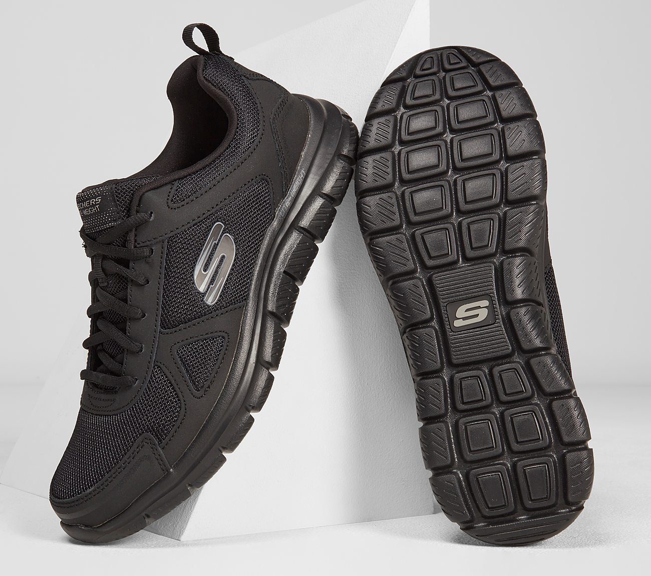 Sneaker Skechers - Scloric / BBK Schwarz Black