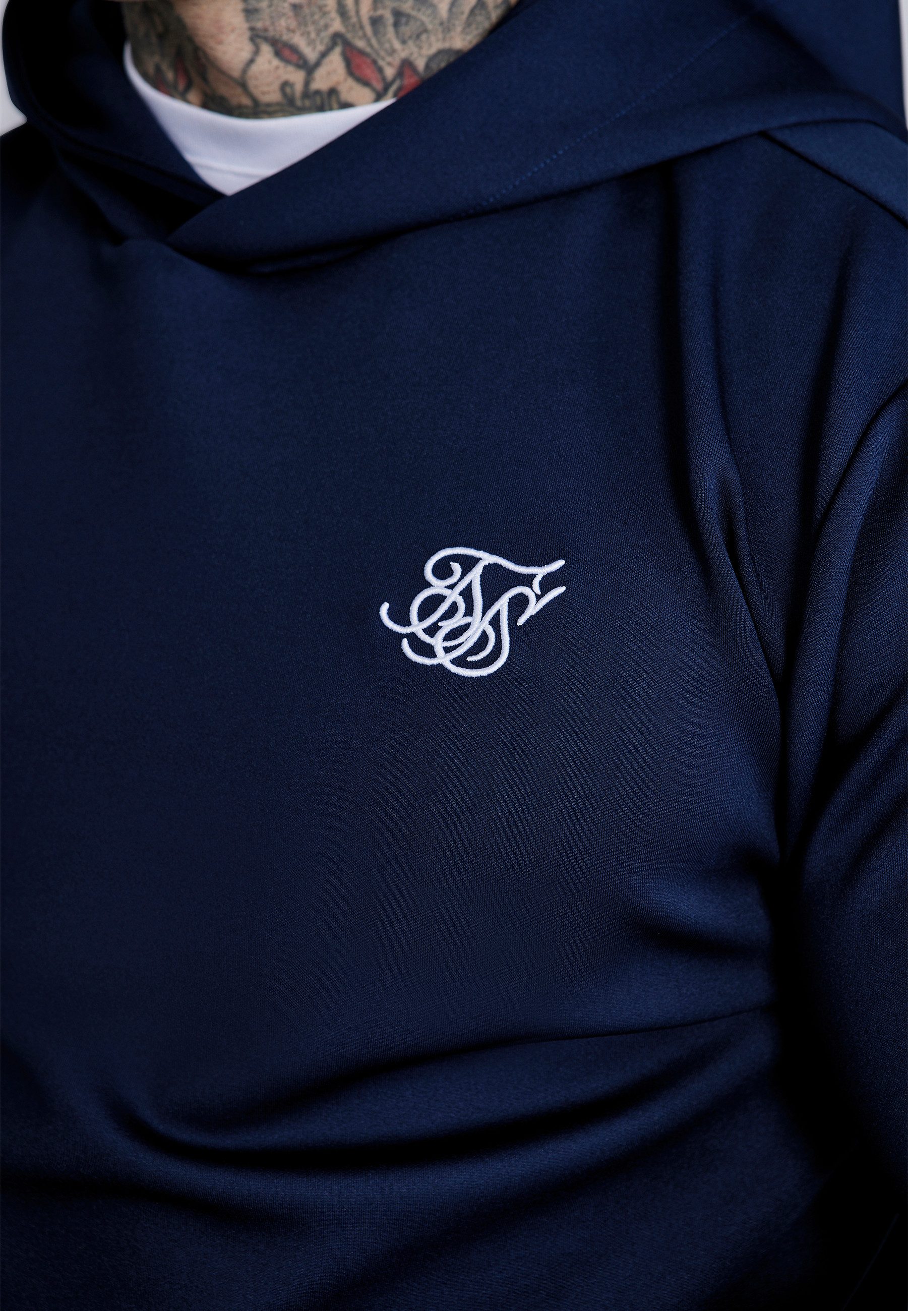 Siksilk Hoodie SikSilk Herren Essentials Poly Hoodie günstig online kaufen