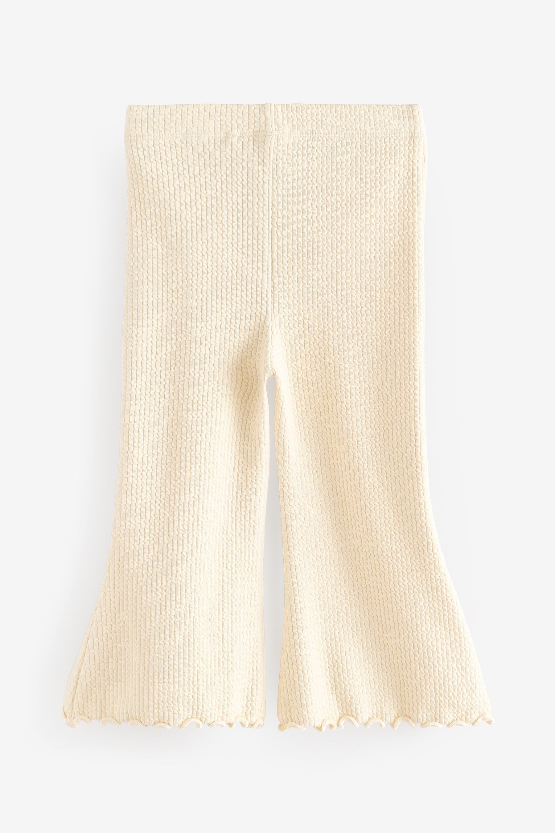Next Leggings Gerippte Leggings mit Schlag günstig online kaufen