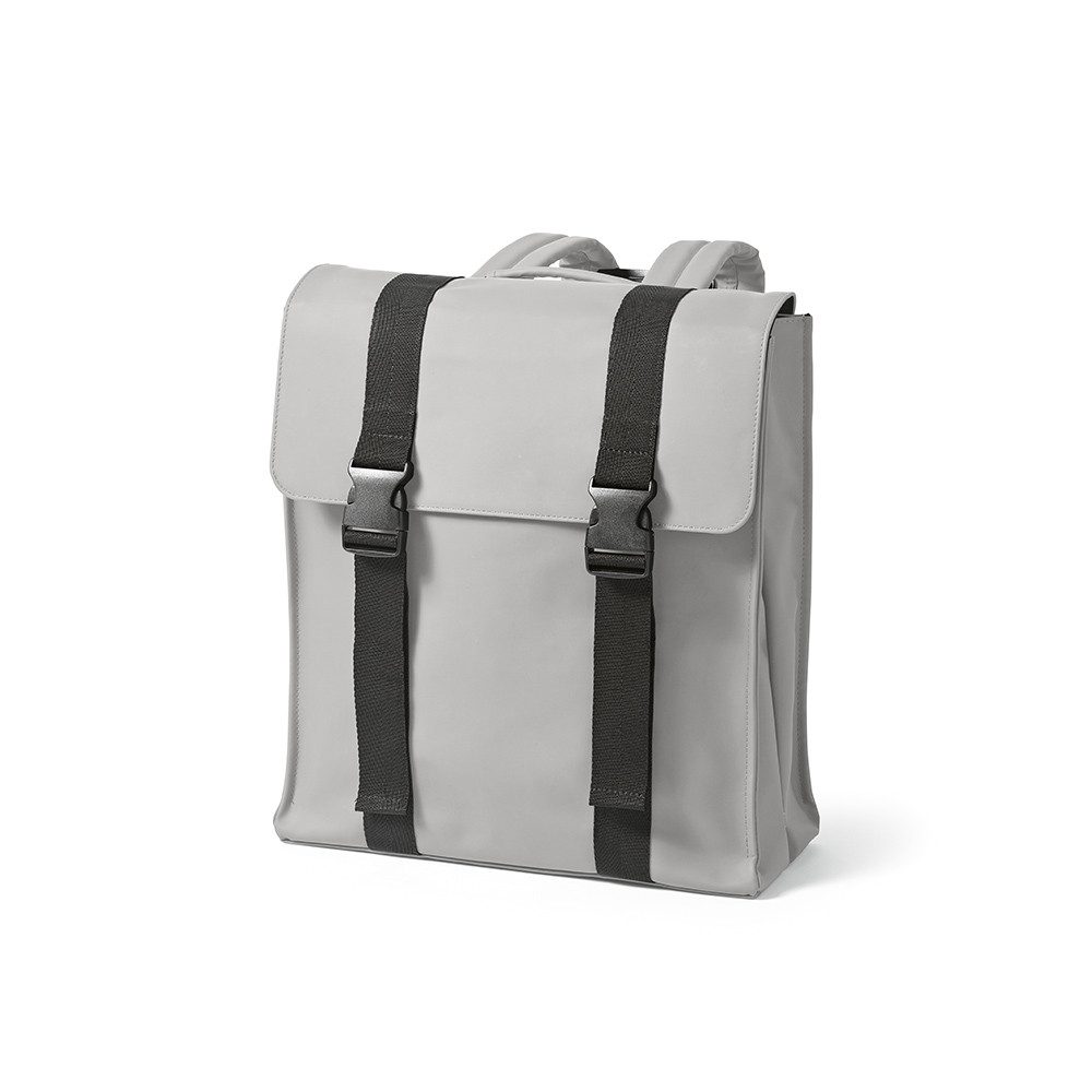 CABBEL Rucksack Rucksack 22L Laptop 17 Zoll rPET nachhaltig robust leicht 0,648kg (Rucksack, 1-tlg., Einzelartikel), Hellgrau, 56% recycelt, 22 Liter, 35x38x14 cm, 0,648 kg, rPET