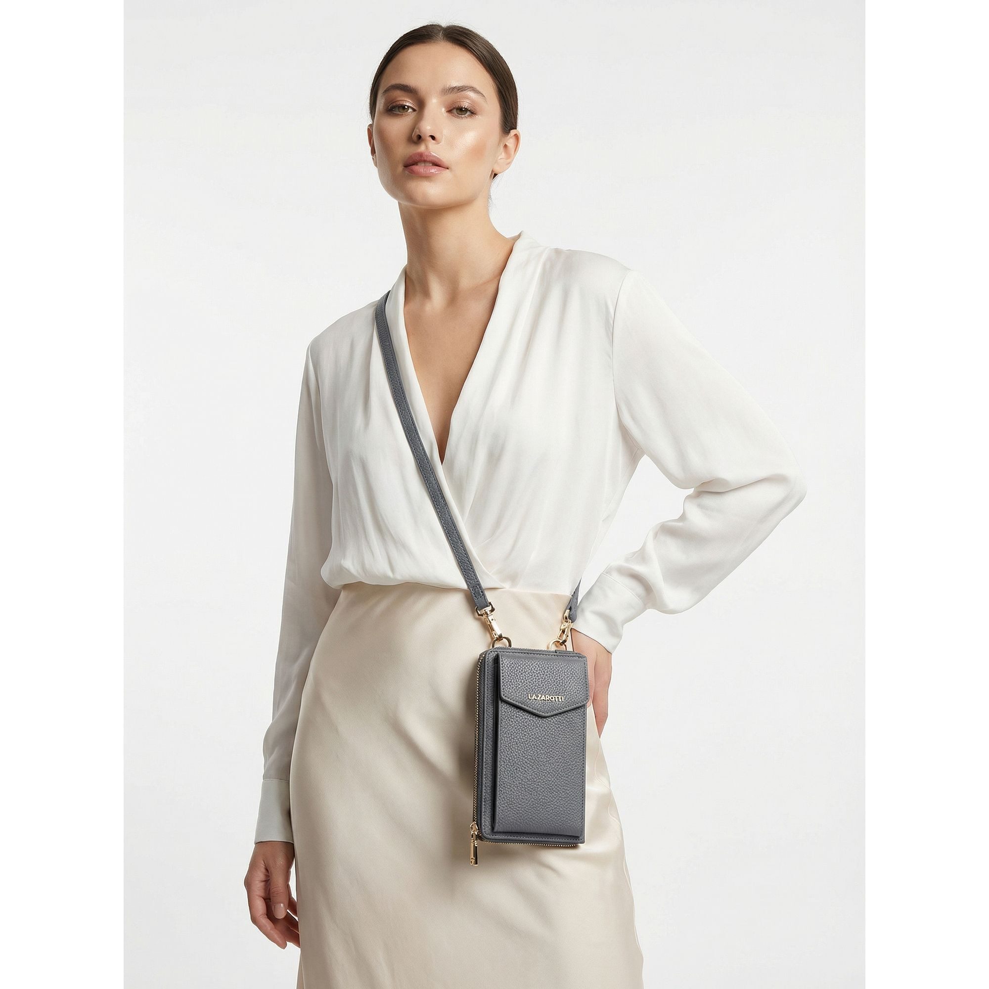 Lazarotti Smartphone-Hülle Bologna Leather, Leder