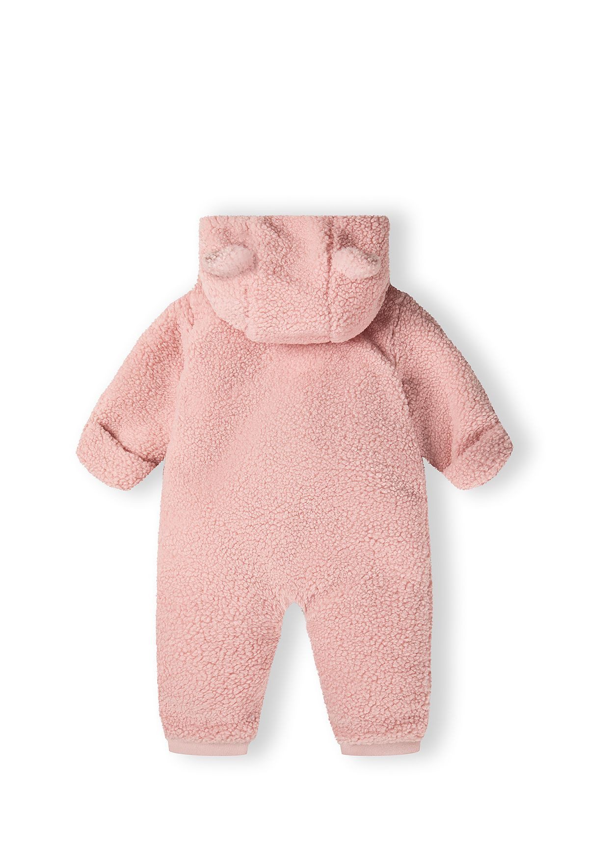 MINOTI Schneeoverall Sherpa-Overall mit Kapuze und 3D-Ohren (0-24m)