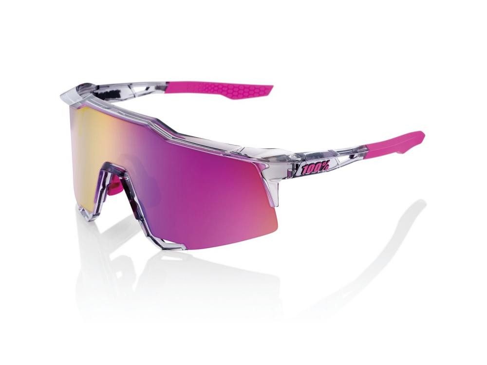 100% Sonnenbrille 100% Speedcraft - Mirror Lens unis Tokyo Nights / Transl. Grey - maxim