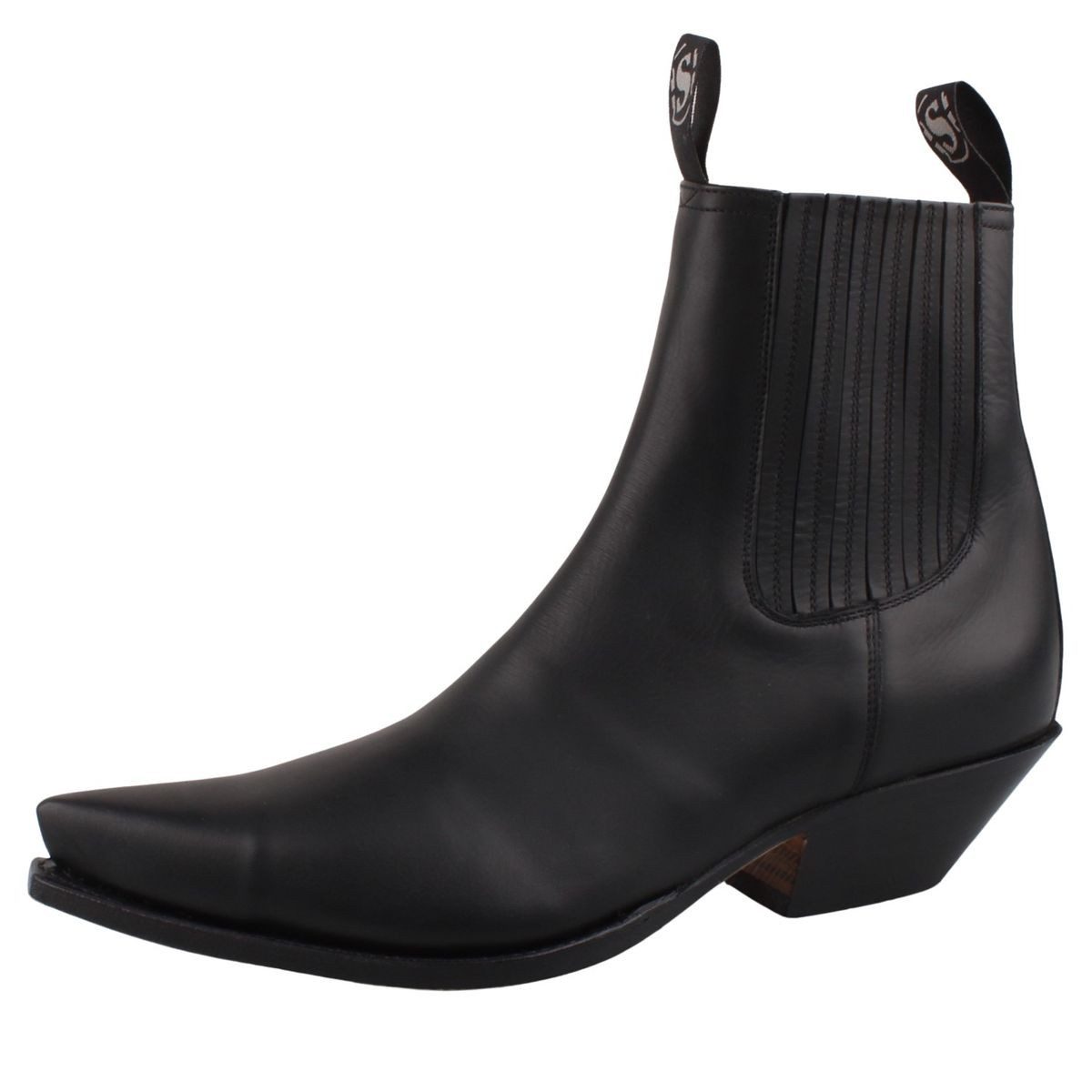 Sendra Boots 1692-Pull Oil Negro Stiefelette