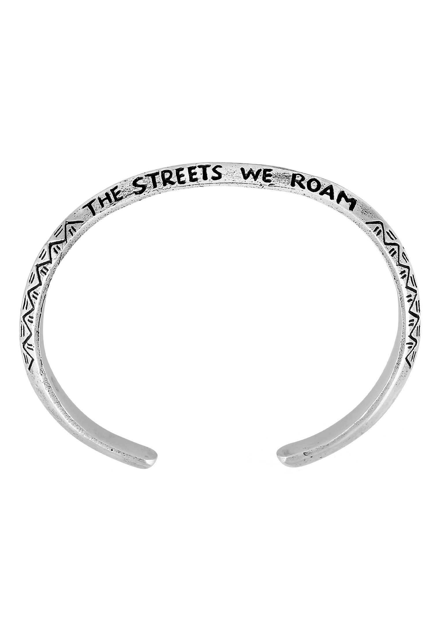 HAZE & GLORY Armreif Armreif - The Streets We Roam 925 Silber (kein Set)