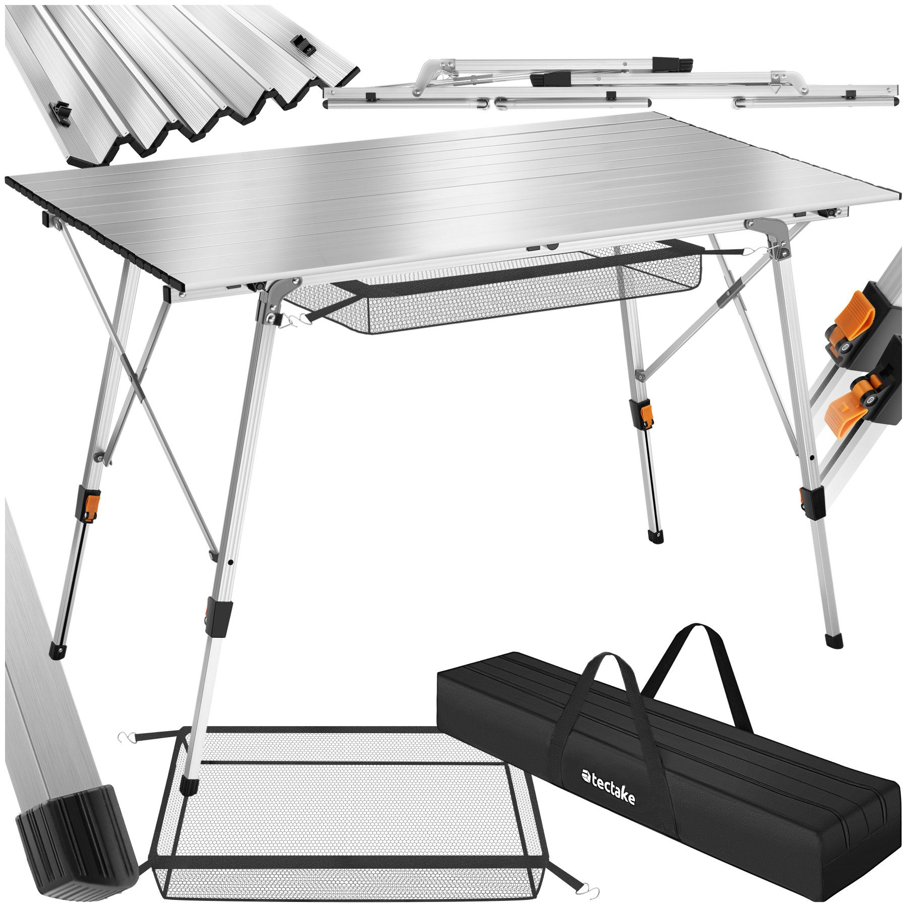 tectake Campingtisch Bastian (1-St., 1 tlg), günstig online kaufen