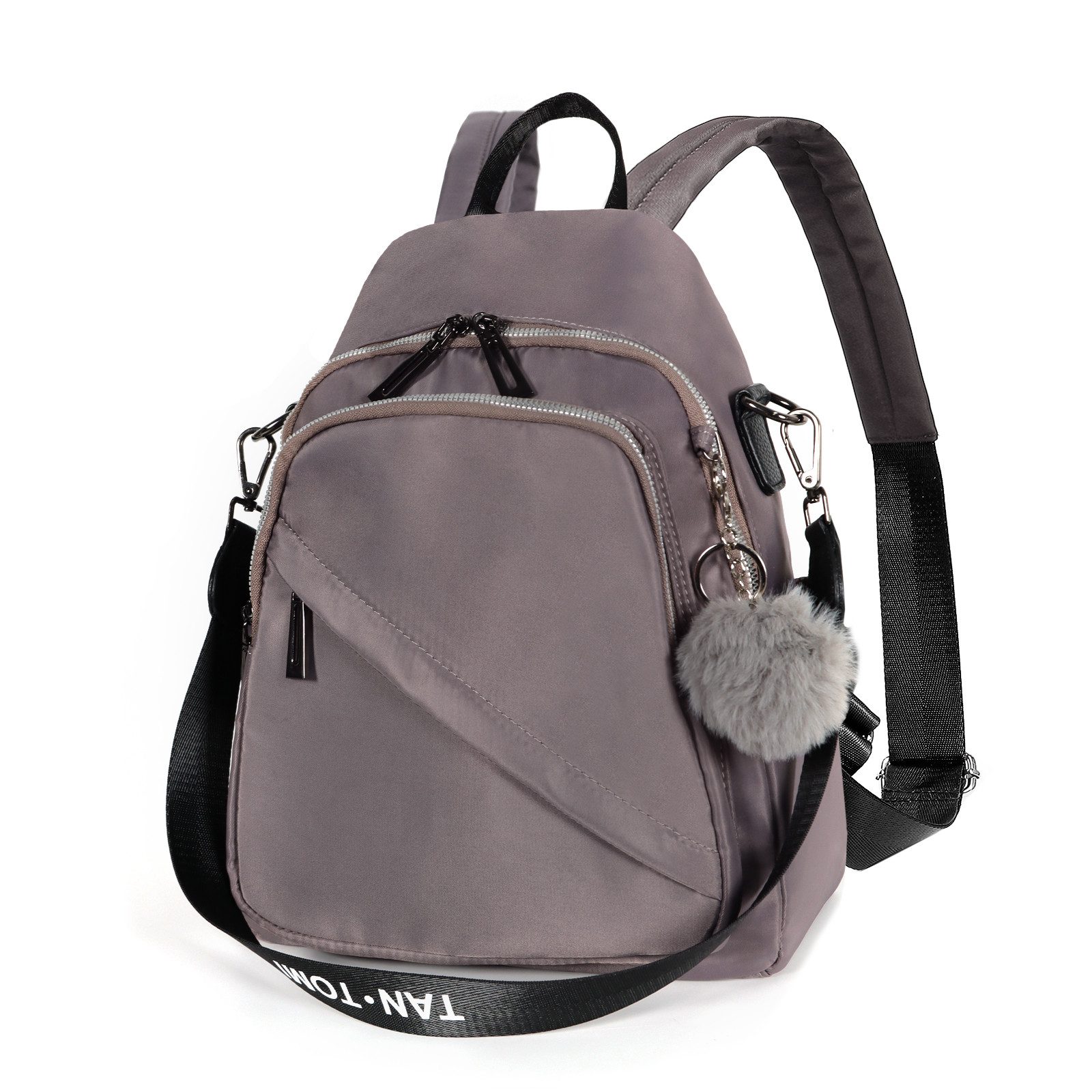 TAN.TOMI Cityrucksack Damen Rucksack Klein Daypack Rucksäcke Kleine Cityrucksack, Damen Tasche Klein Elegant Rucksack Tagesrucksack für Mädchen