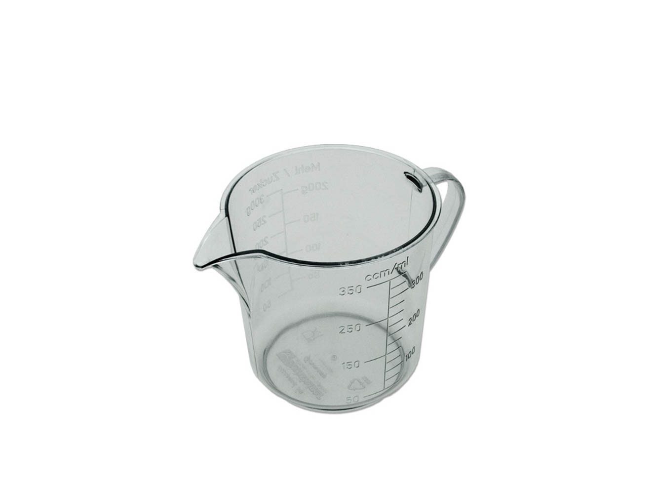 Messbecher Buchsteiner Messbecher 0.35L – Transparent mit Skala