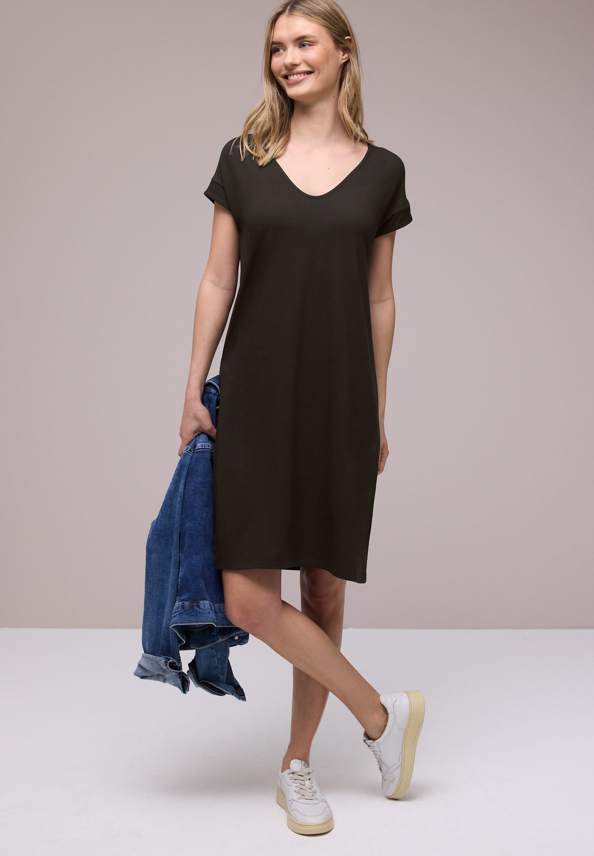 STREET ONE Jerseykleid aus Viskose