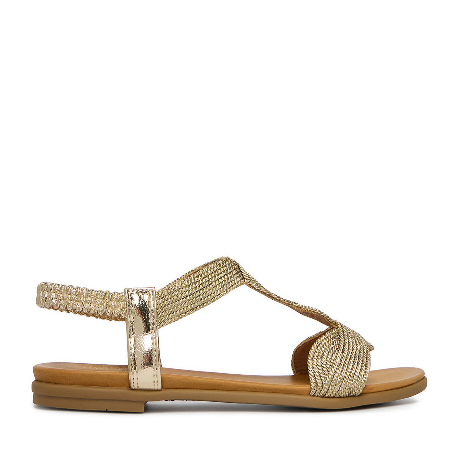 Jenny Jenny Damen-Sandalen Gold Sandale