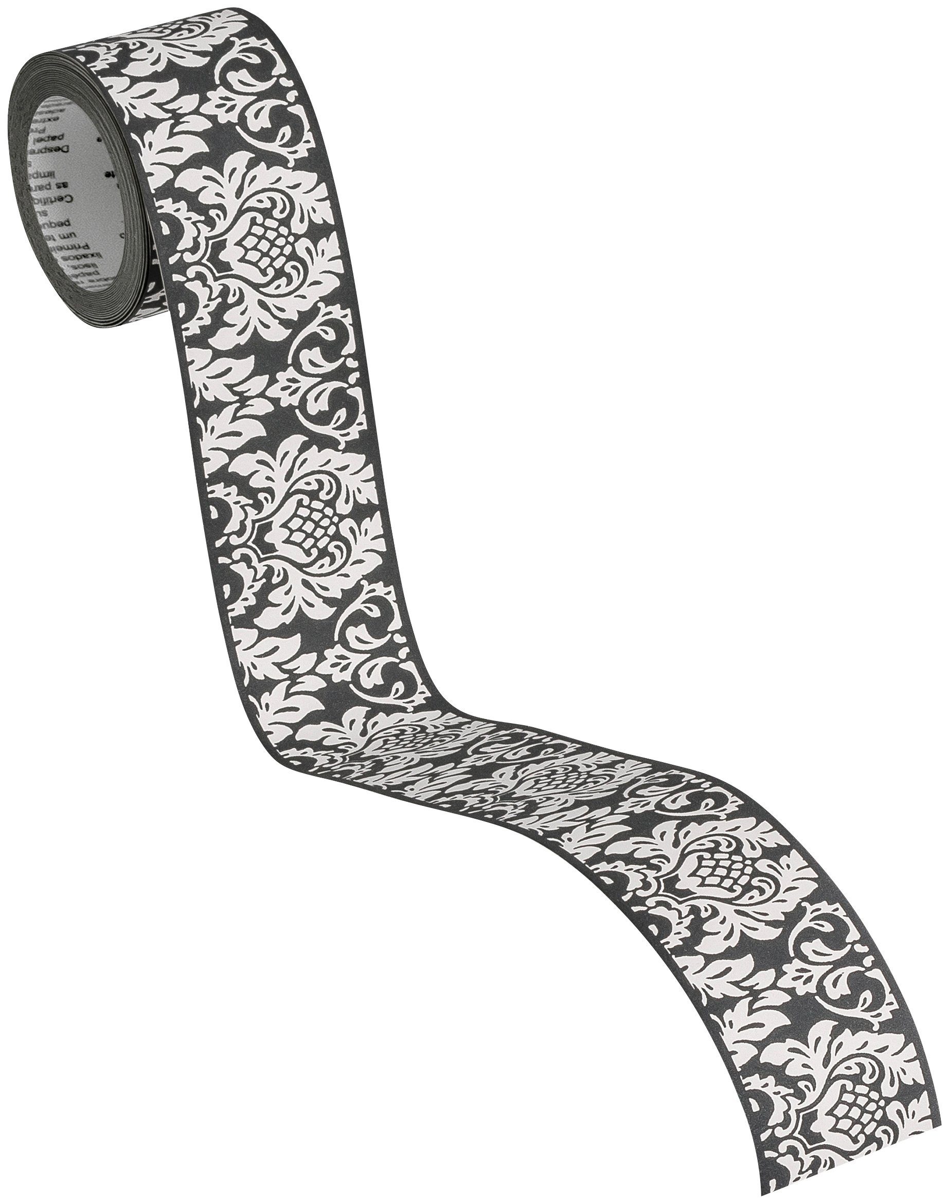 A.S. Création Bordüre Only Borders, aufgeschäumt, Barock, gemustert, ornamental, Barock Bordüre Ornament selbstklebend Borte Wohnzimmer Schlafzimmer