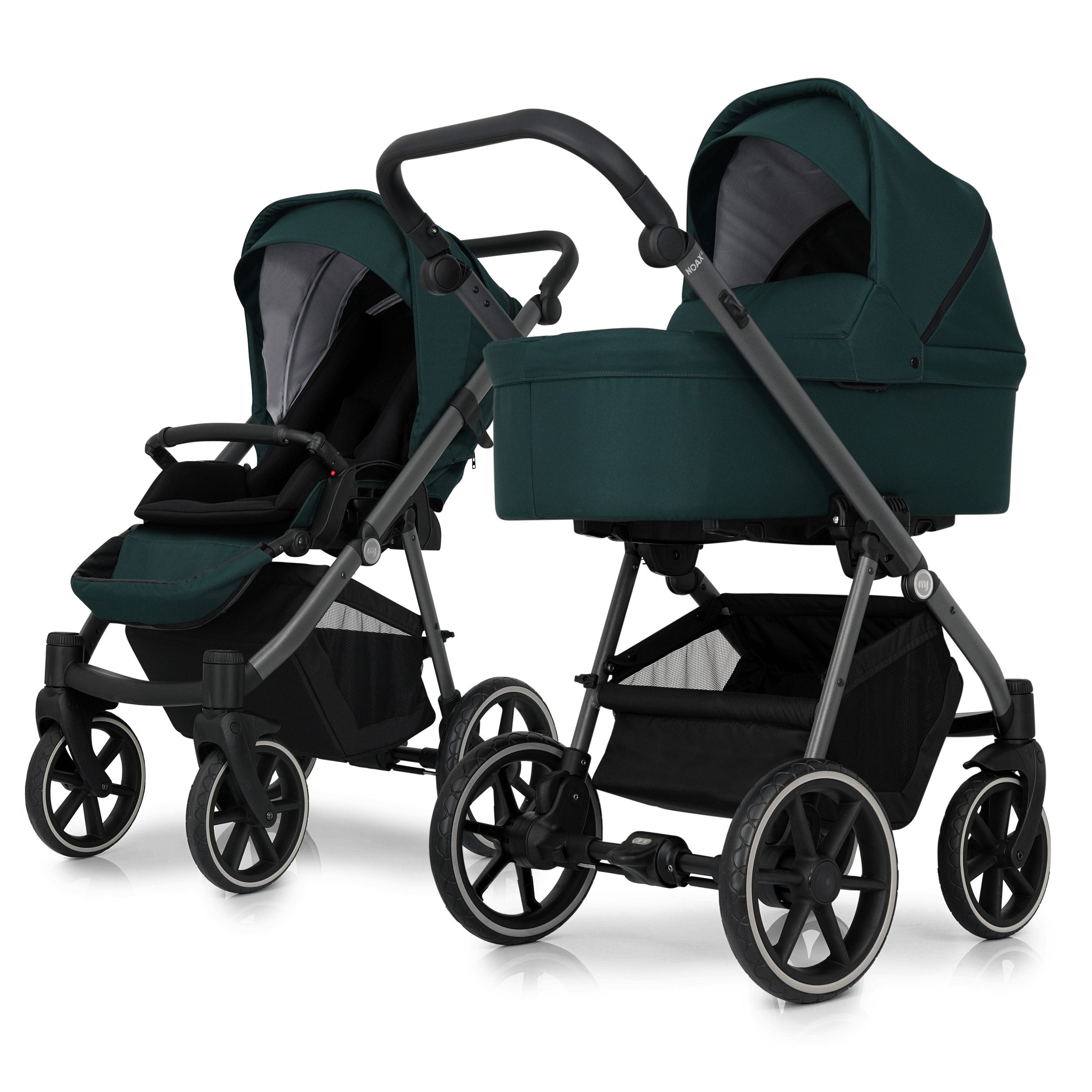 Kombi-Kinderwagen my junior® NOAX² Parkside Green 2in1