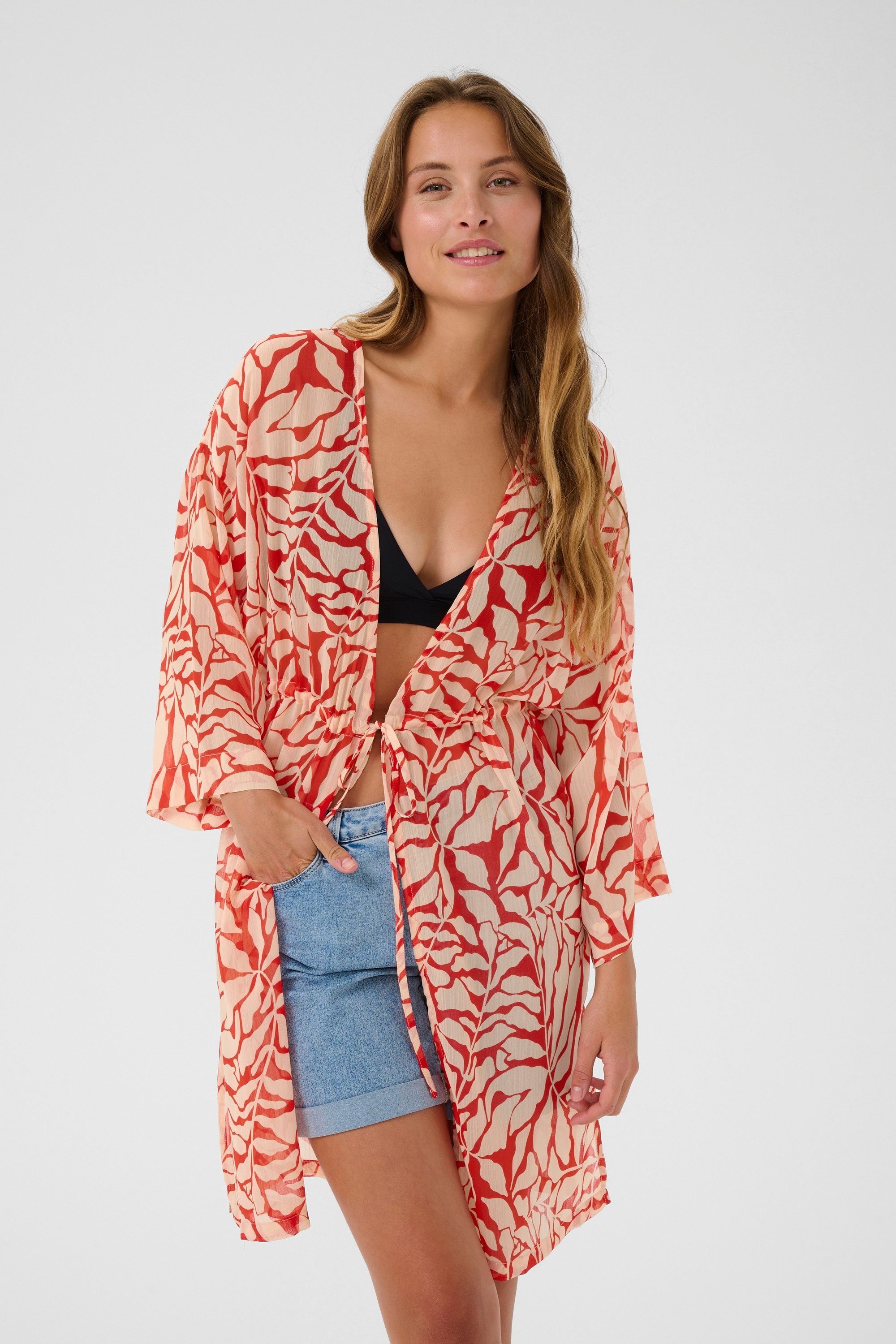 KAFFE Blusenkimono Accessoires KAsea
