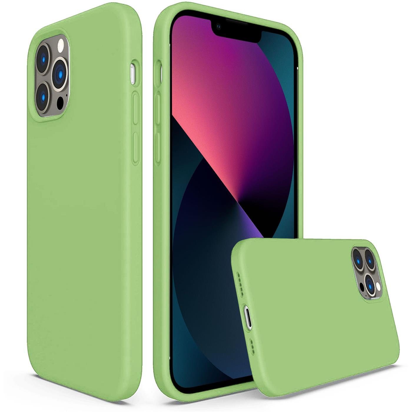 CoolGadget Handyhülle Silikon Colour Series Slim Case für Apple iPhone 13 Pro Max 6,7 Zoll, Hülle weich Handy Cover für iPhone 13 Pro Max Schutzhülle