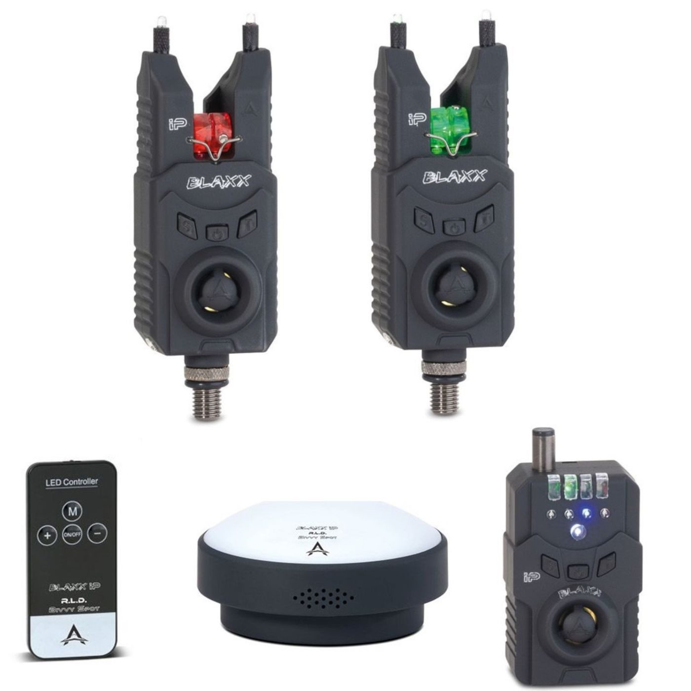 Anaconda elektronischer Bissanzeiger Anaconda BLAXX iP 2+1+1 Pro Set Red, Green - Bissanzeiger Set