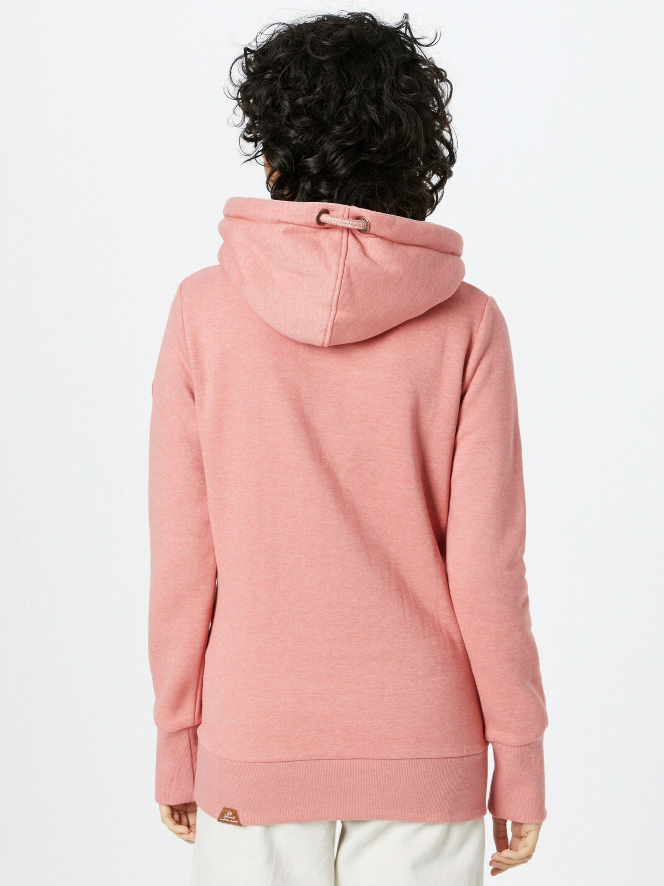 Sweatshirt DUSTY (1-tlg) Stickerei Ragwear Patches, PINK